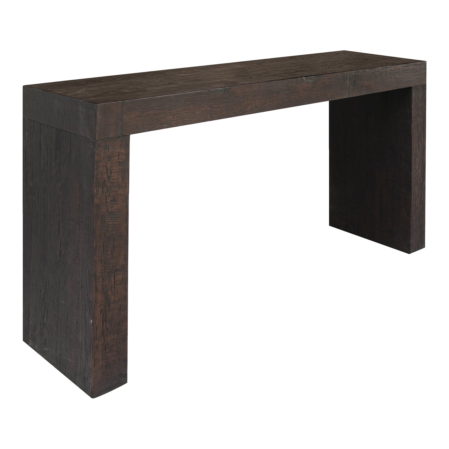 Evander Rustic Brown Console Table - Ornate Home