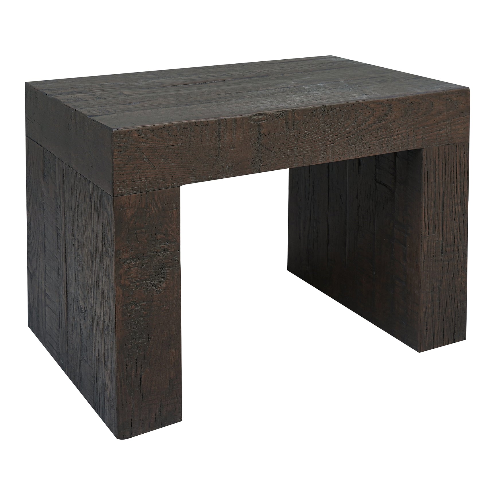 Evander Rustic Brown Dining Stool - Ornate Home