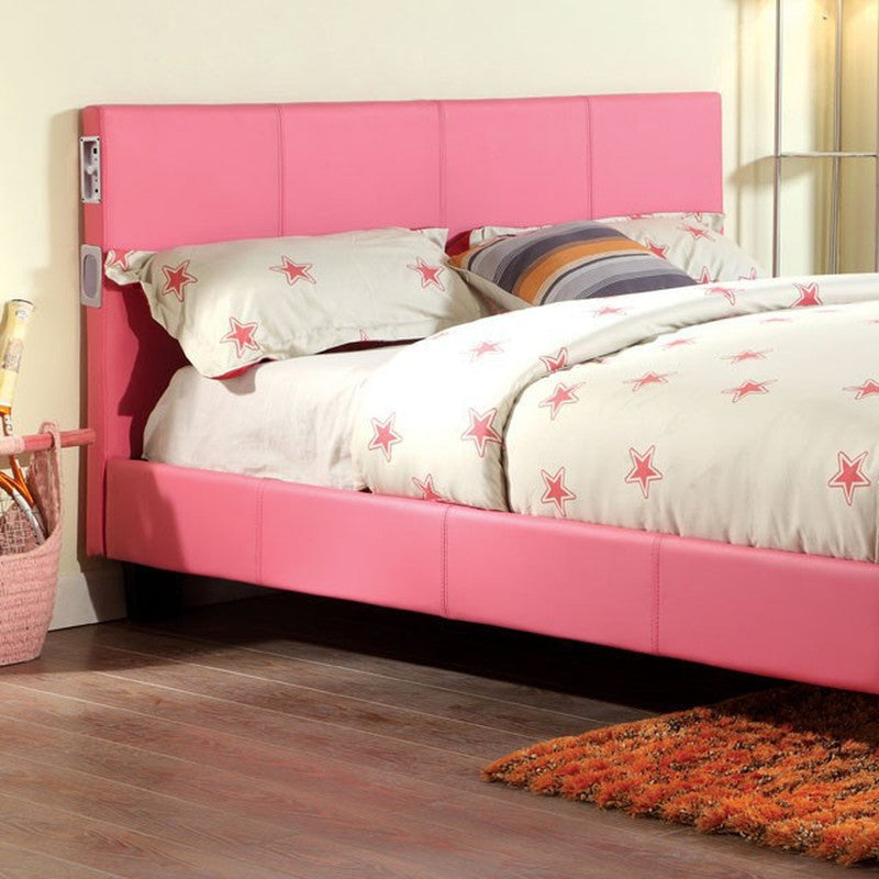 Evans Pink E.King Bed - Ornate Home