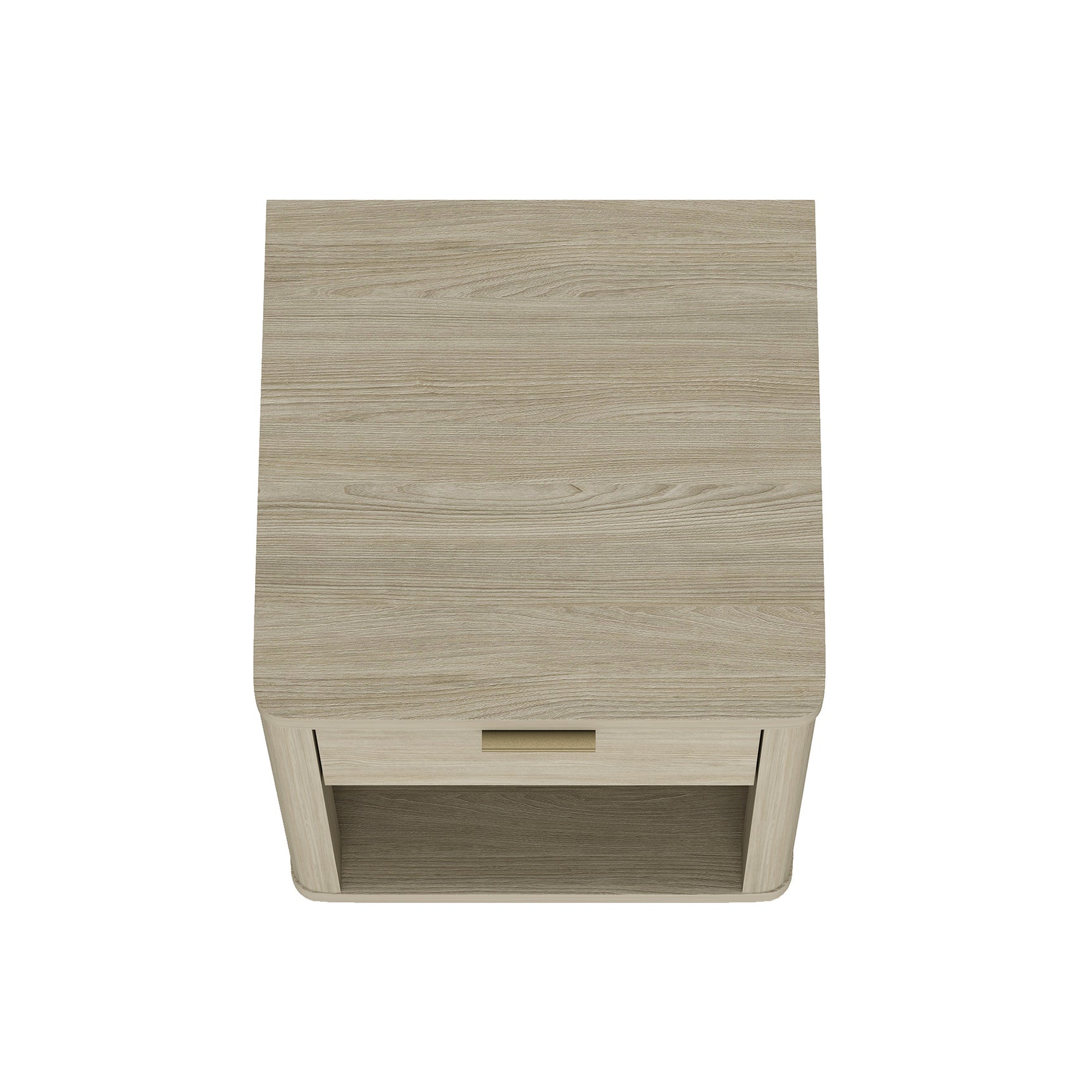 Evelyn 20" 1 Drawer Nightstand in Natural - Ornate Home