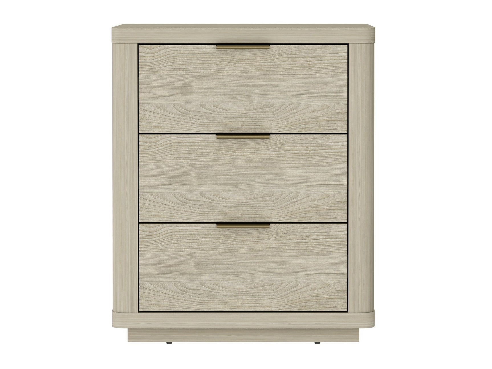 Evelyn 20" 3 Drawers Nightstand in Natural - Ornate Home