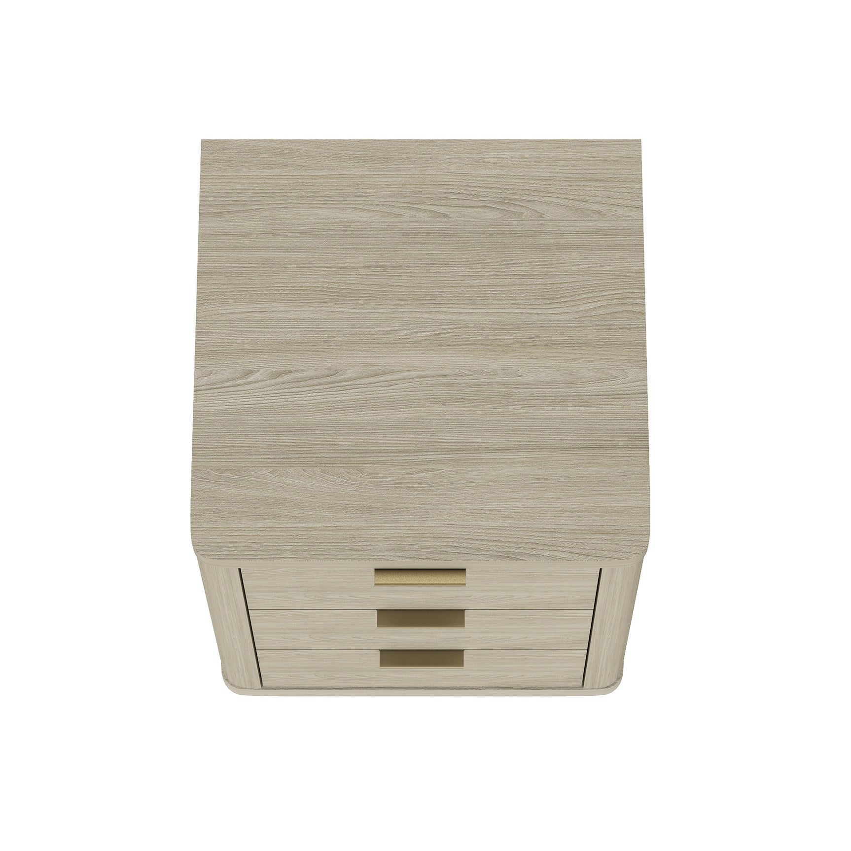 Evelyn 20" 3 Drawers Nightstand in Natural - Ornate Home