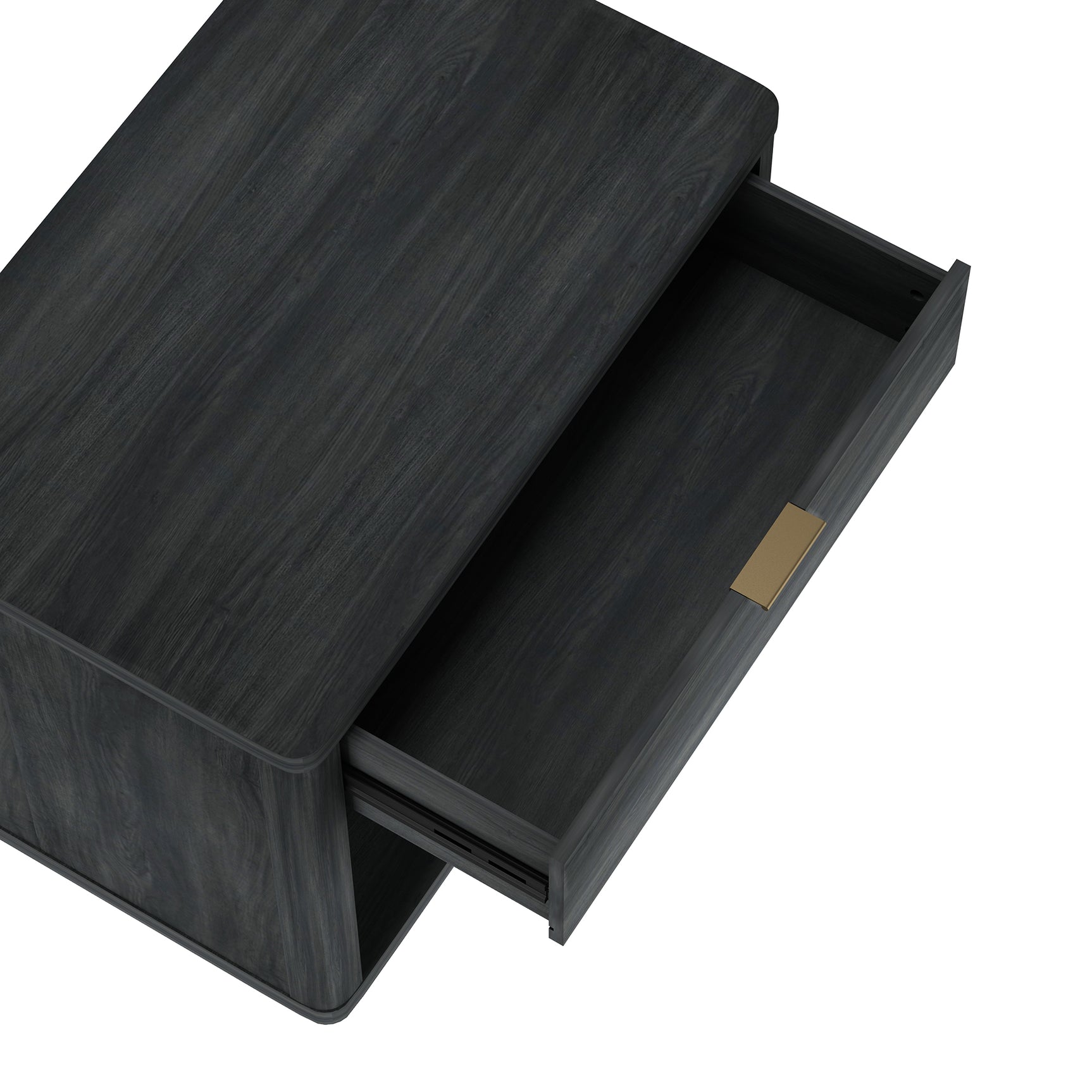 Evelyn 32" Nightstand 2.0 in Charcoal Grey (set of 2) - Ornate Home