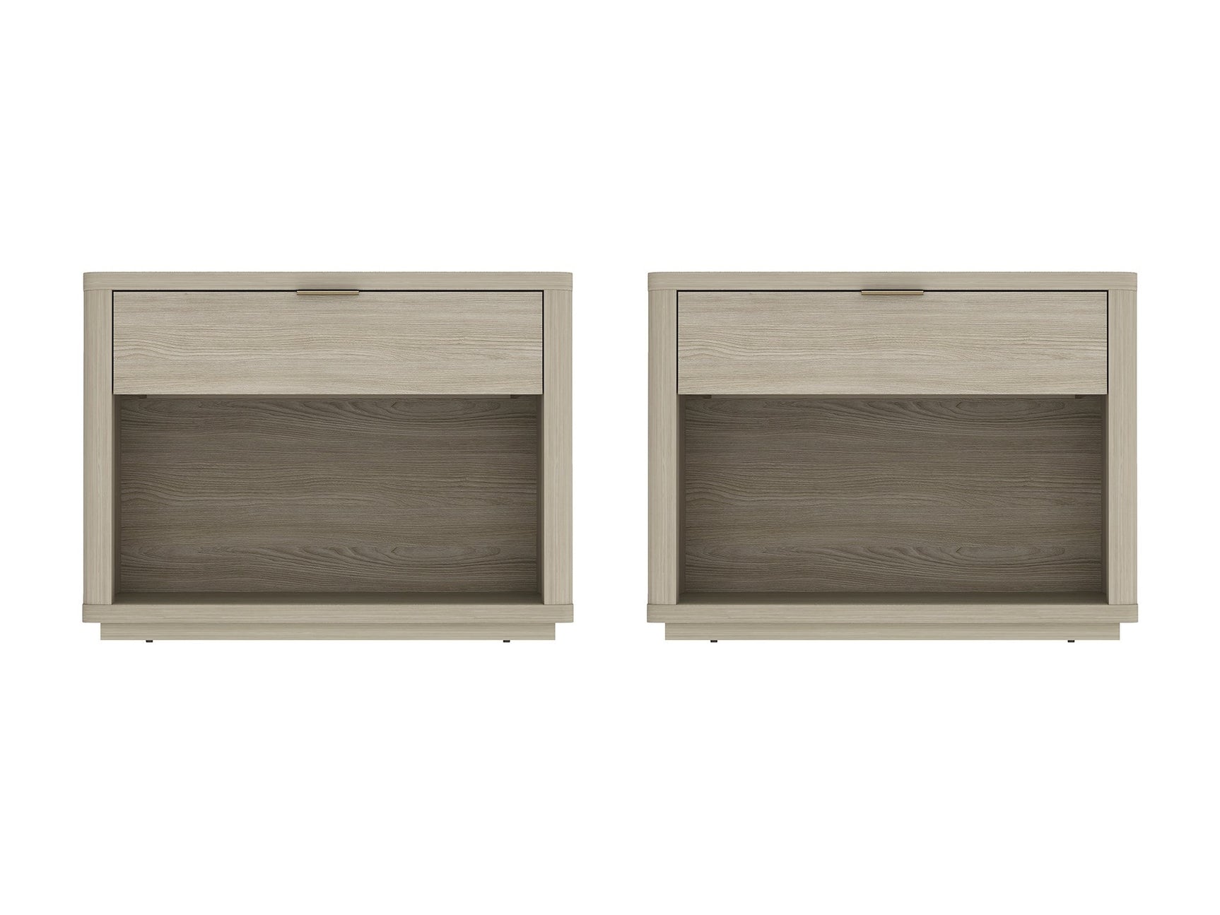 Evelyn 32" Nightstand 2.0 in Natural (set of 2) - Ornate Home