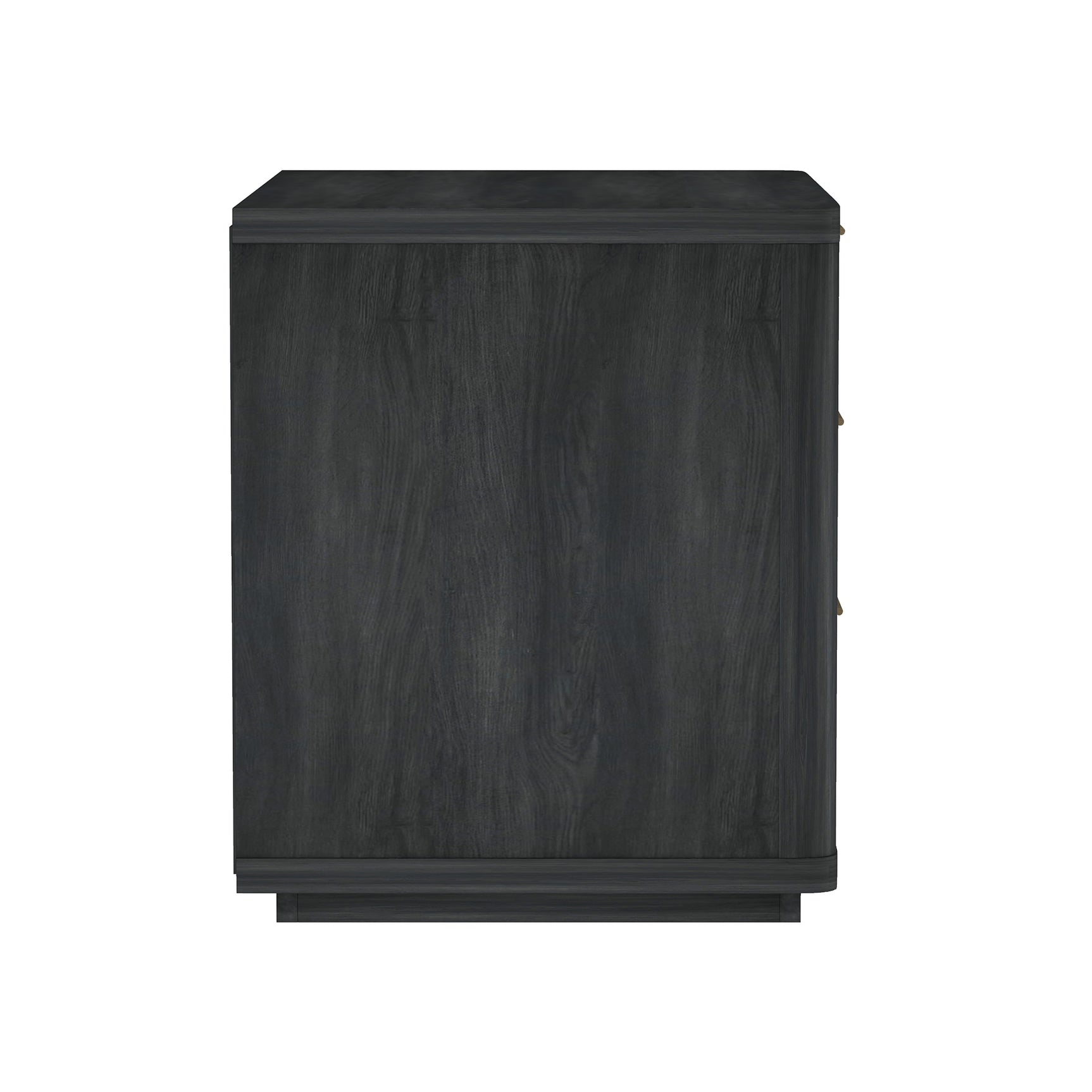 Evelyn 32" Nightstand 4.0 in Charcoal Grey - Ornate Home