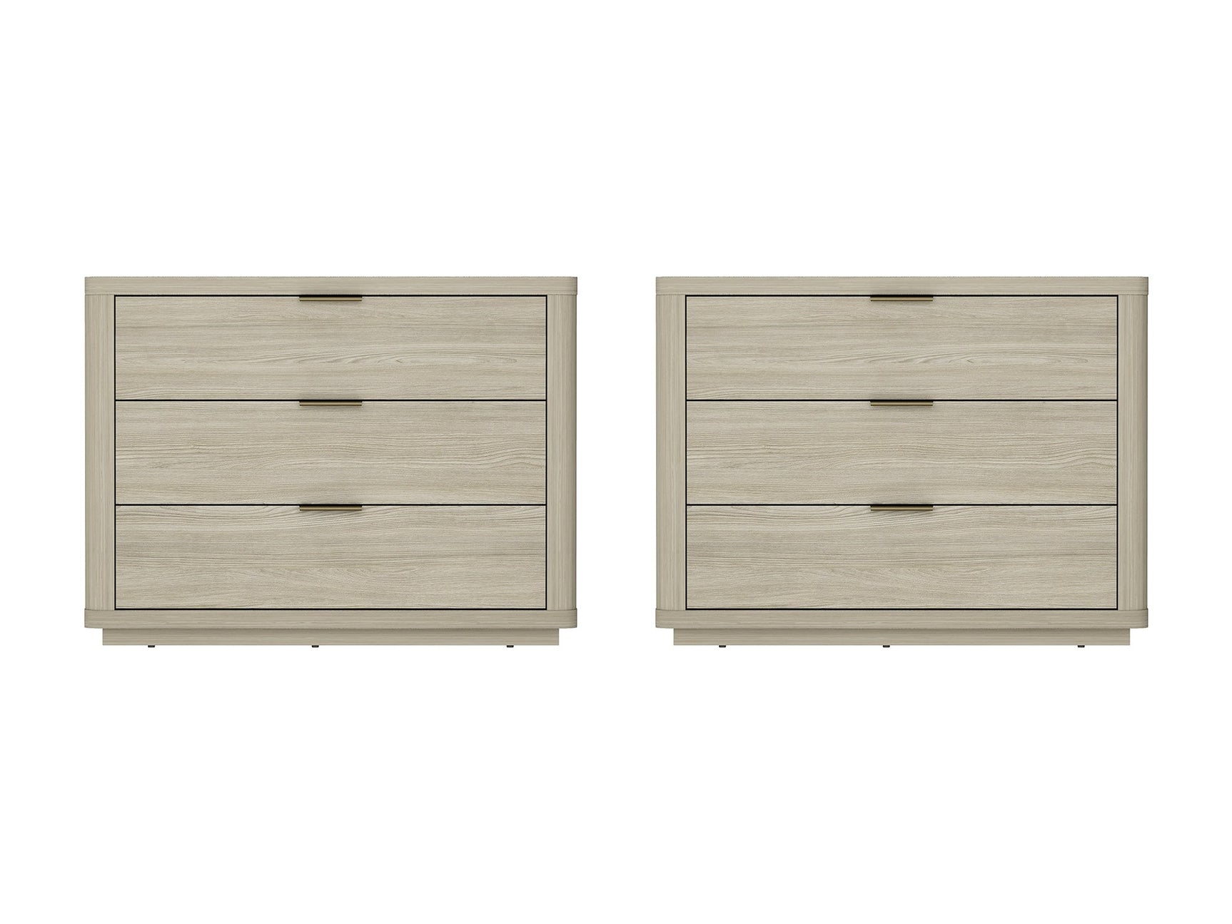 Evelyn 32" Nightstand 4.0 in Natural (set of 2) - Ornate Home