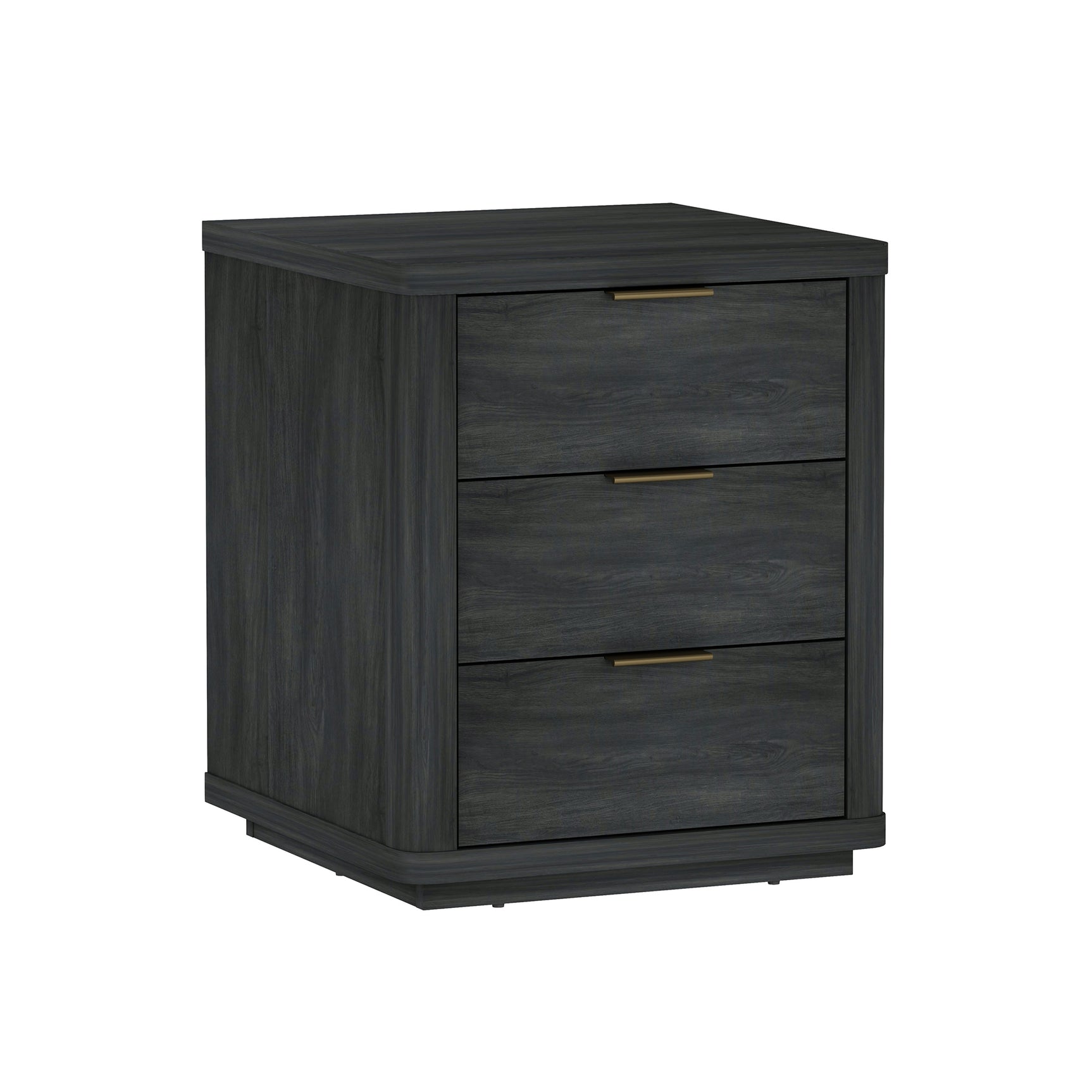 Evelyn Nightstand in Charcoal Grey - Ornate Home