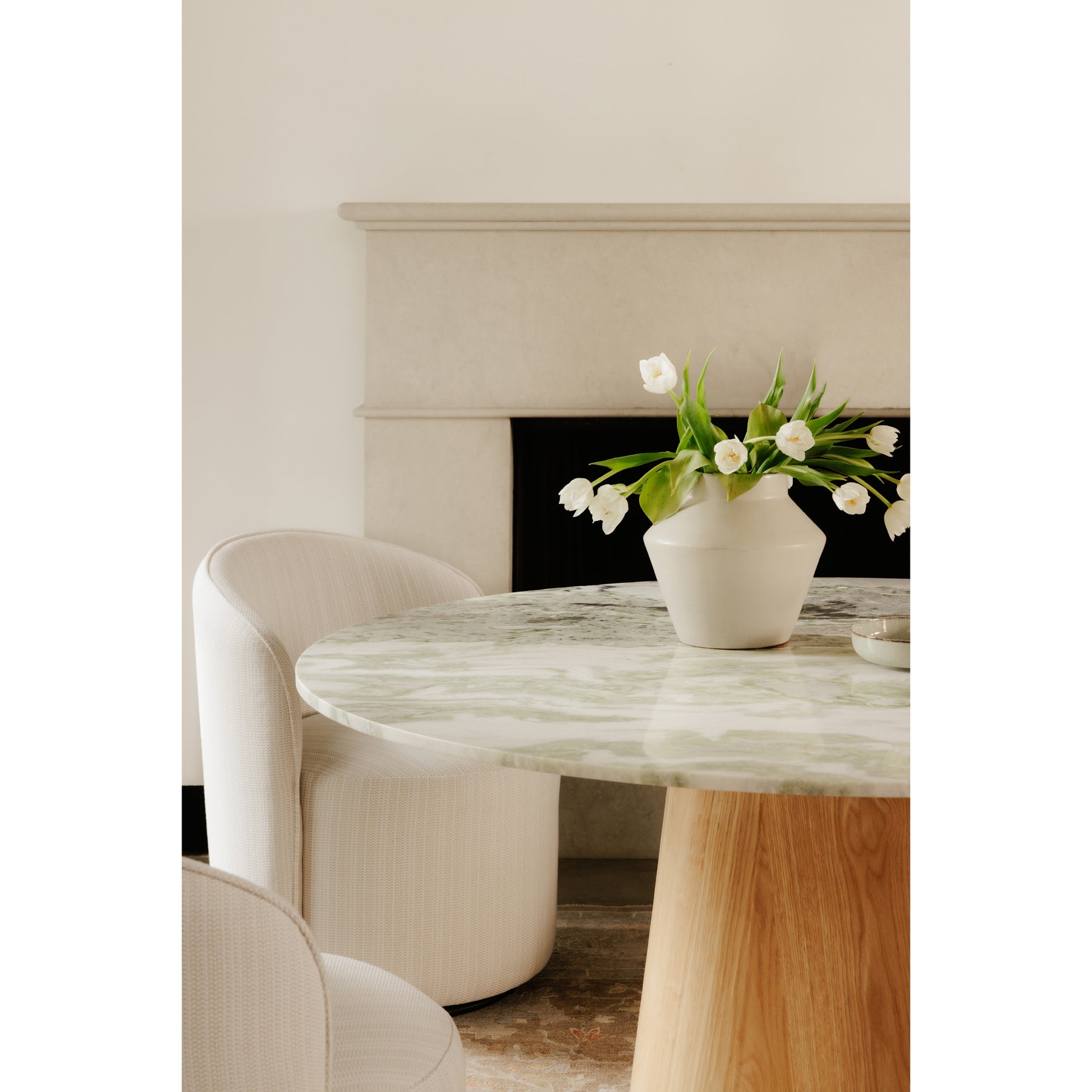 Evelyn Onyx Marble Dining Table - Ornate Home