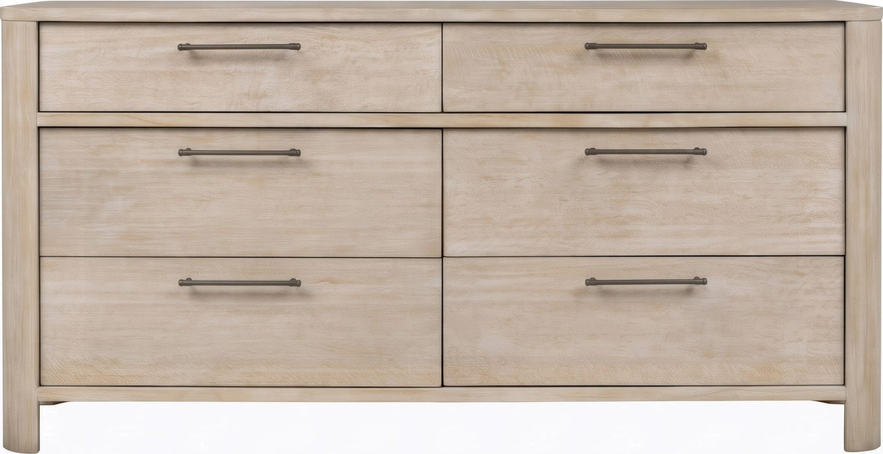 Evelyn Saltwood 6-Drawer Dresser - Ornate Home