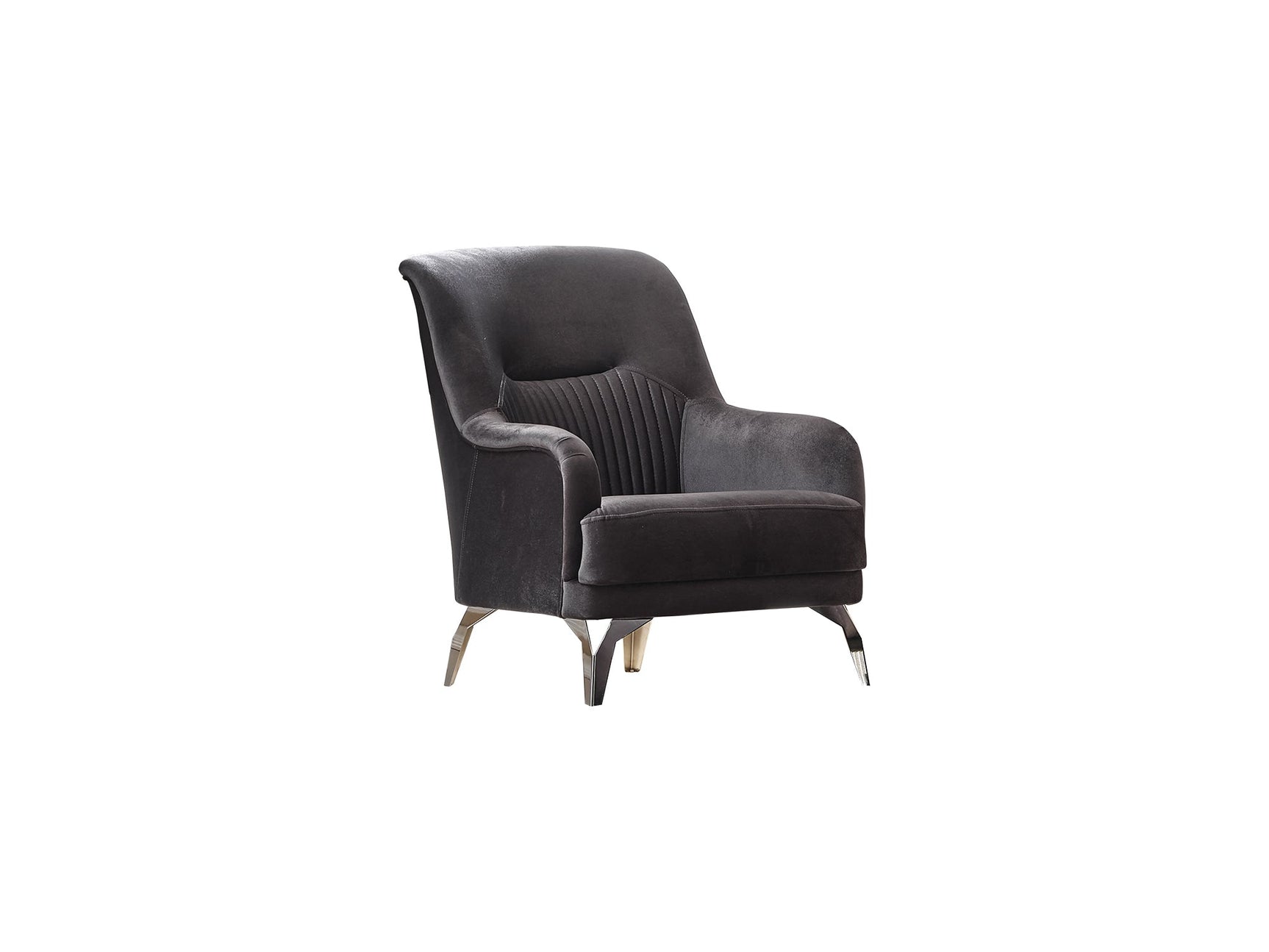 Everest Grey 3-pieces (Sofa & Loveseat & Chair) Living Room Set