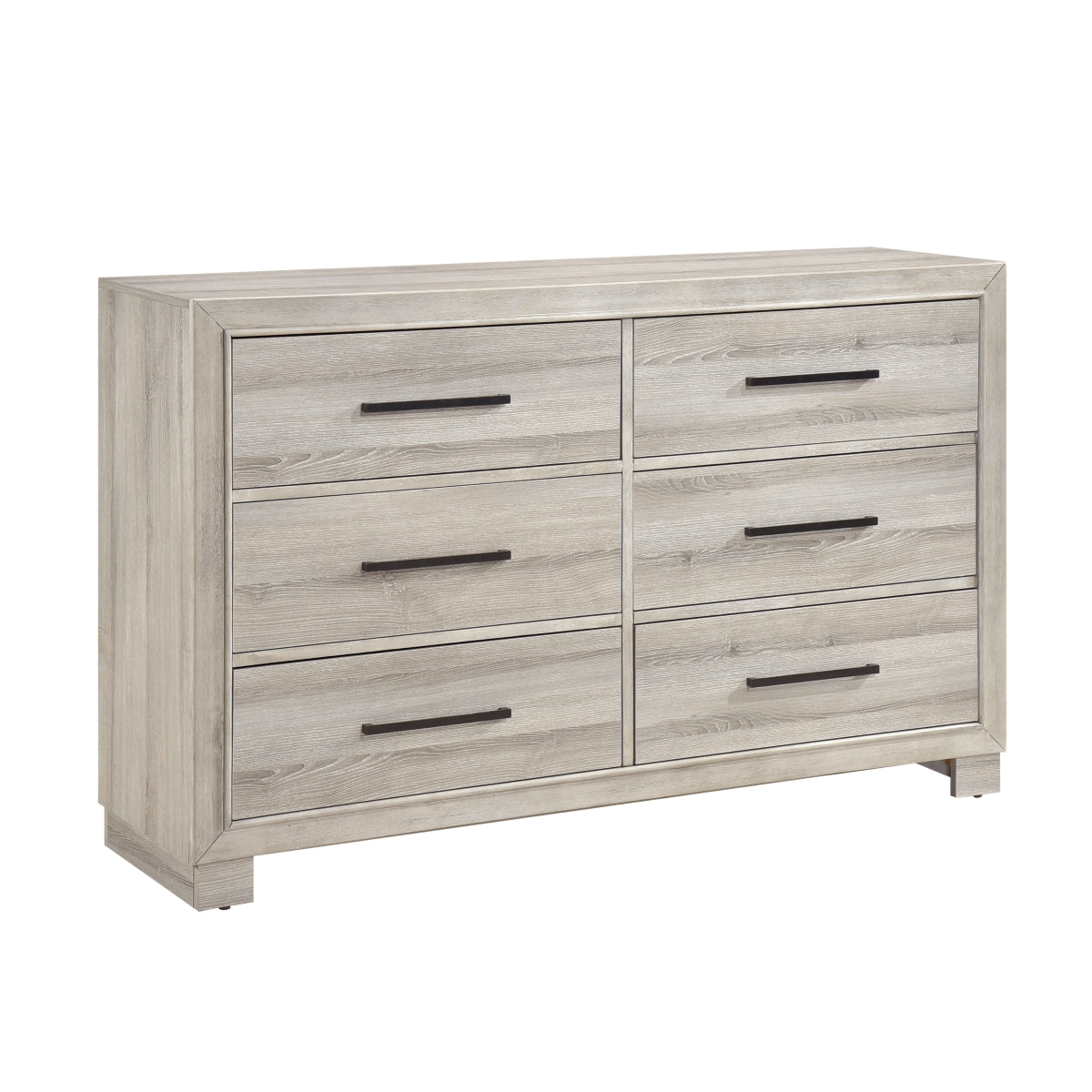 Everett Gray 5-Piece Queen Bedroom Set - Ornate Home