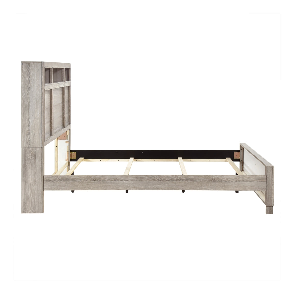 Everett Gray 4-Piece Queen Bedroom Set - Ornate Home