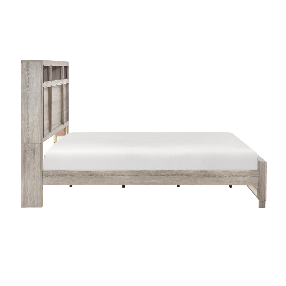 Everett Gray 4-Piece Queen Bedroom Set - Ornate Home