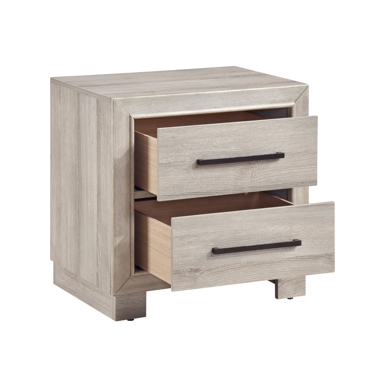 Everett Gray 4-Piece Queen Bedroom Set - Ornate Home