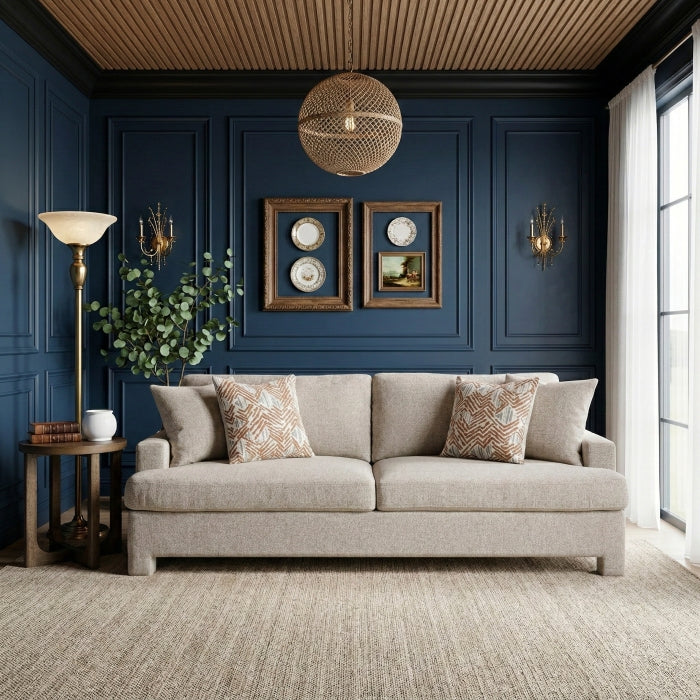 Everly Beige Sofa - Ornate Home