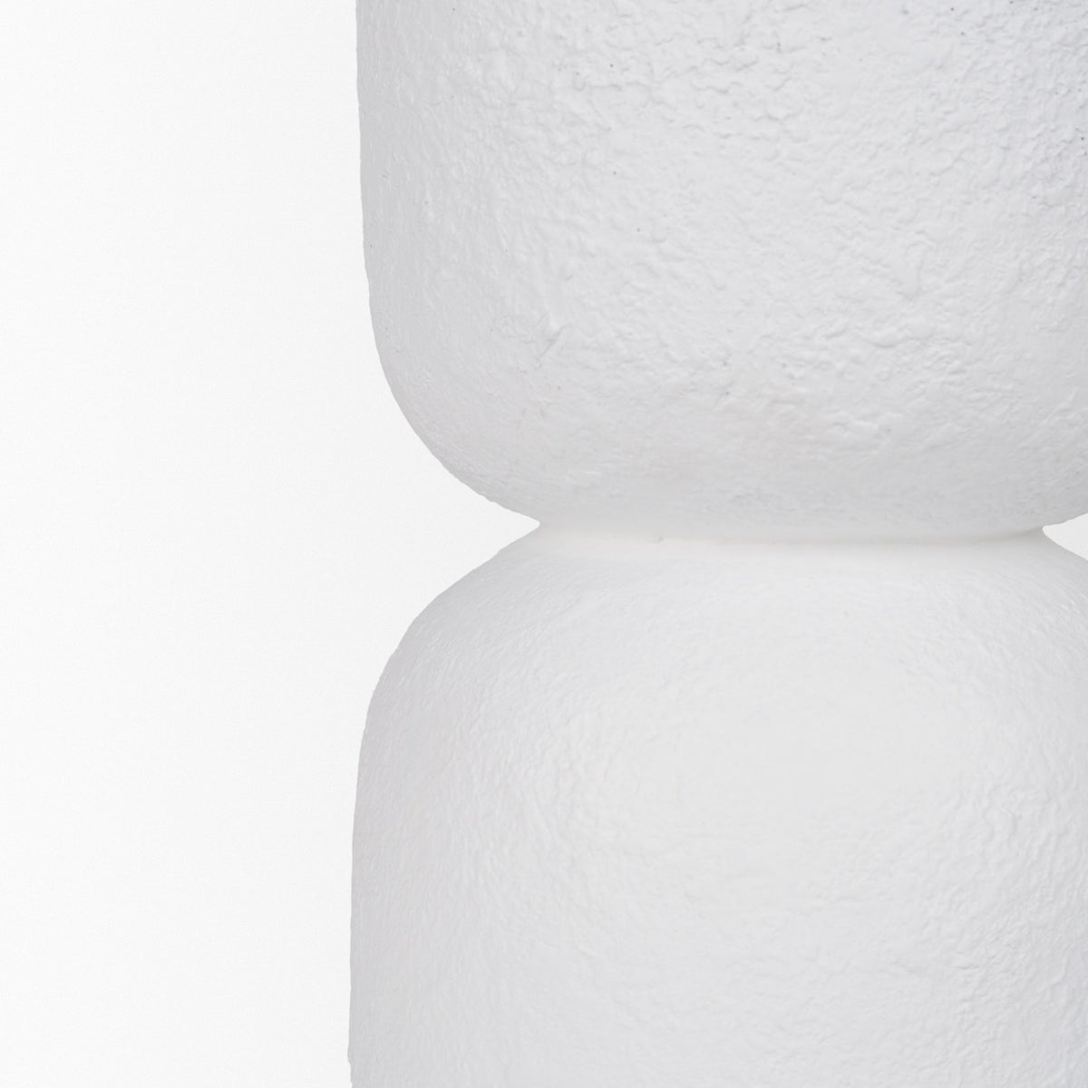 Everly White/Beige Cement Table Lamp - Ornate Home
