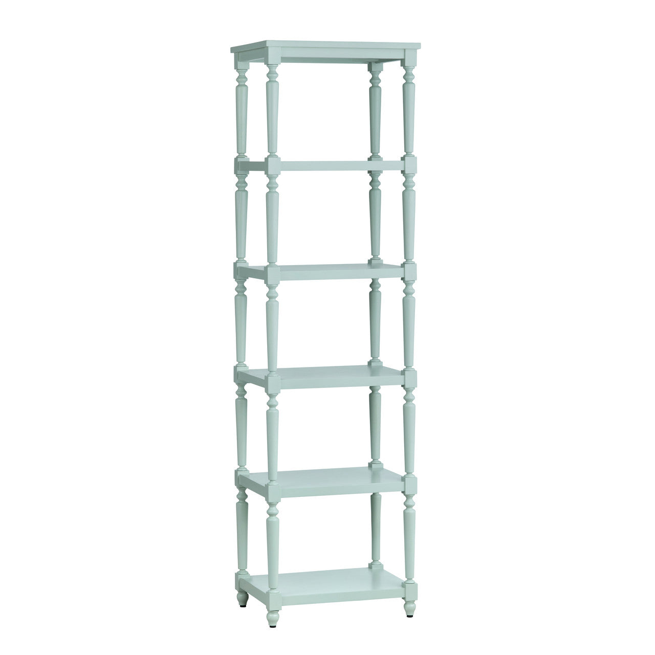 Evermore Turquoise 5 Shelf Etagere - Ornate Home