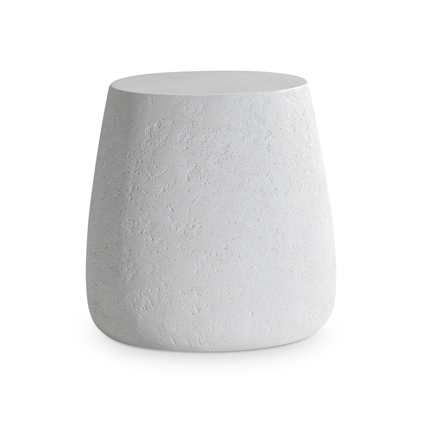 Evero White Outdoor Side Table - Ornate Home