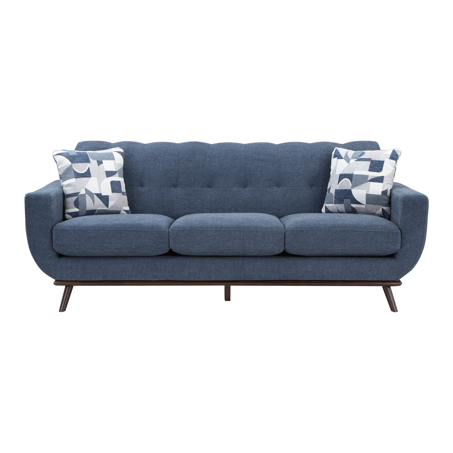 Everton Blue Sofa & Loveseat - Ornate Home
