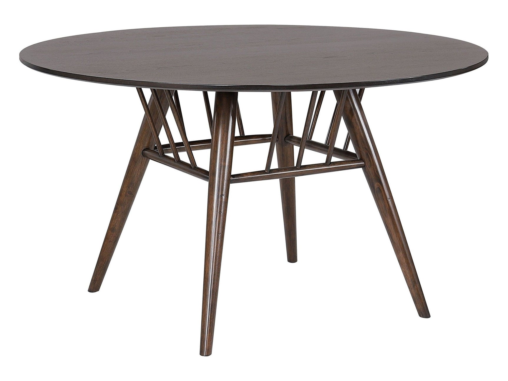 Everton Dark Walnut Dining Room Table - Ornate Home