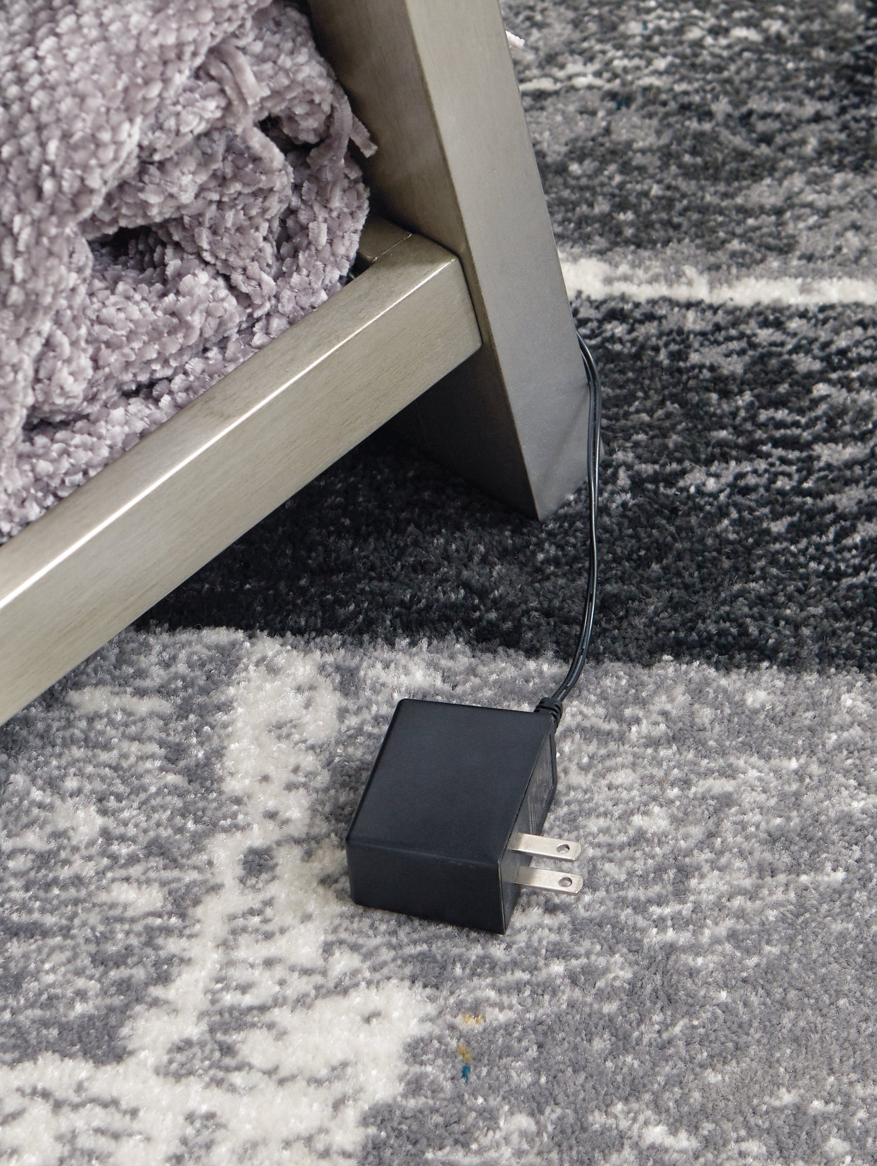 Evesen Champagne Floor Mirror w/ Storage - Ornate Home