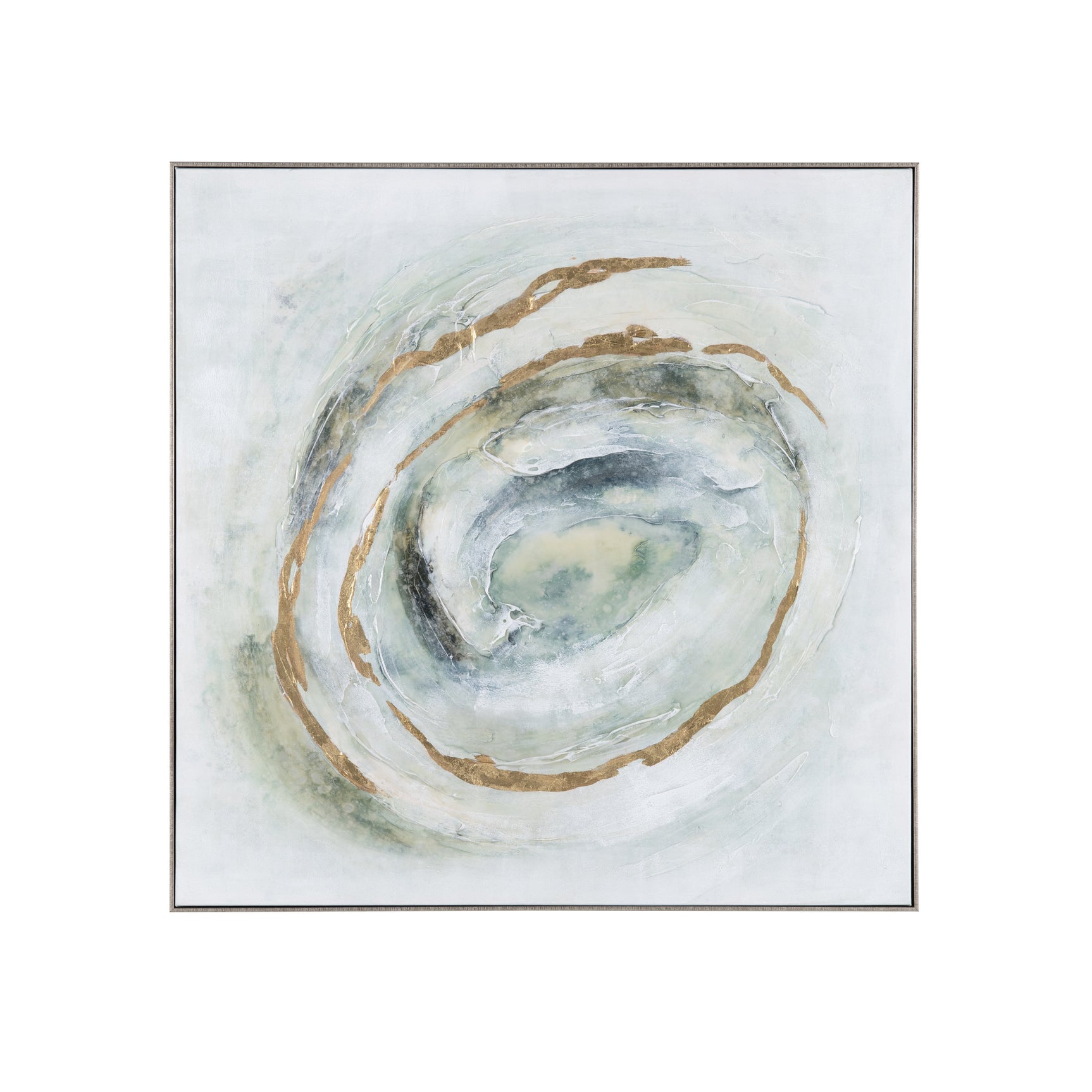 Eye Of Color Green/Blue Canvas - Ornate Home