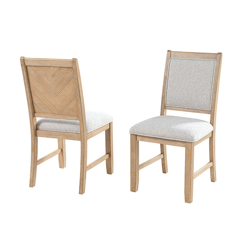 Casoria Natural Side Chair (Set of 2)
