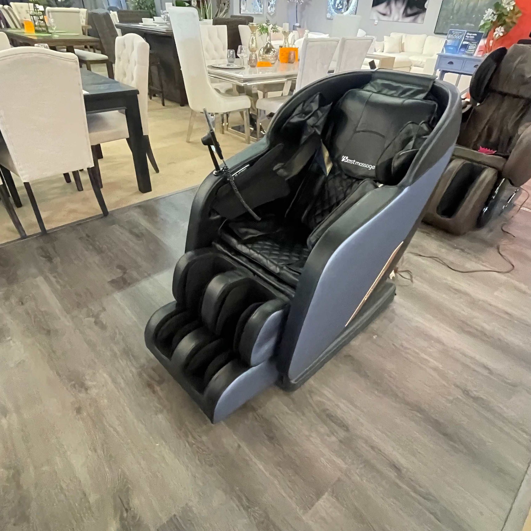 FPL-EC1270C-BLACK Massage Chair - Ornate Home