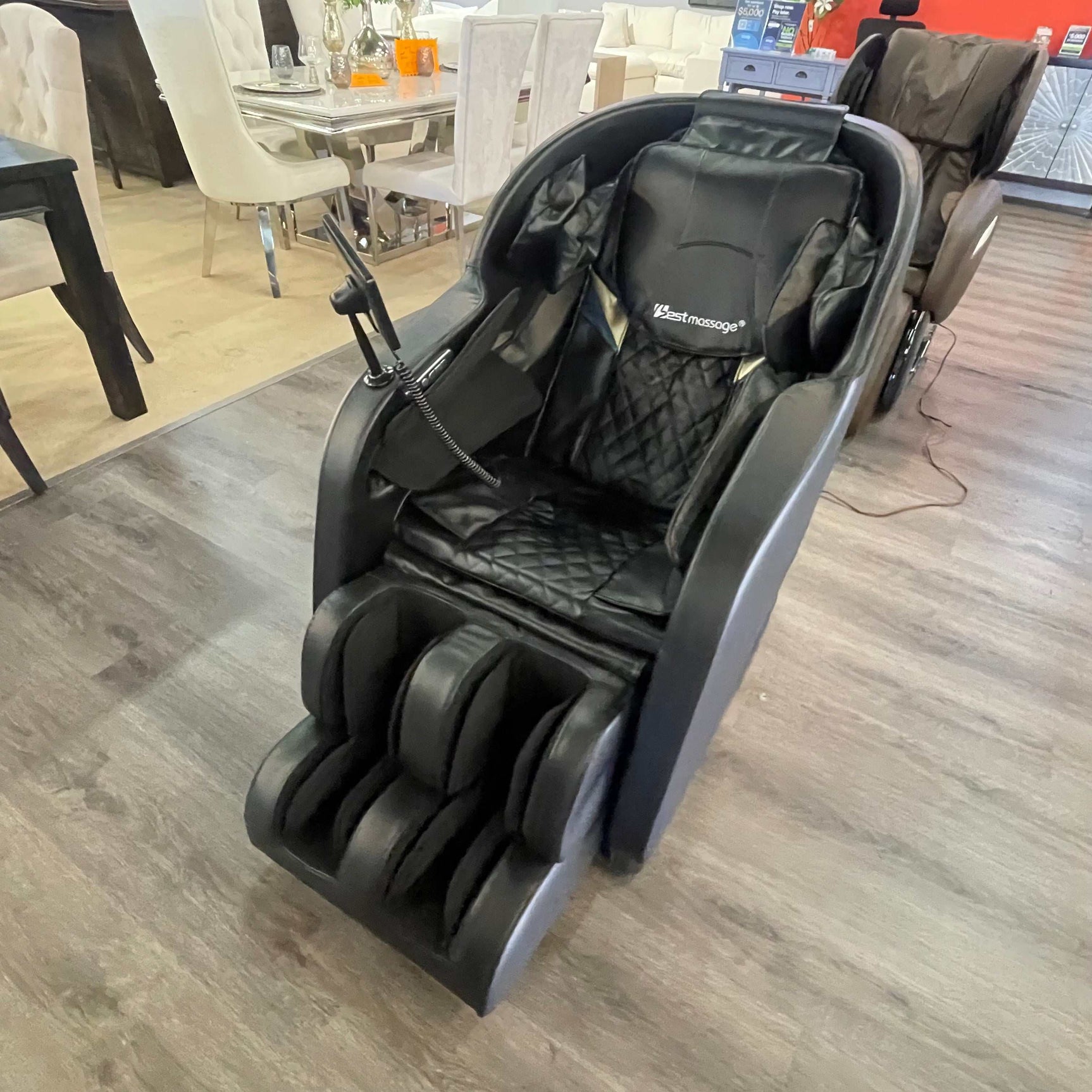 FPL-EC1270C-BLACK Massage Chair - Ornate Home