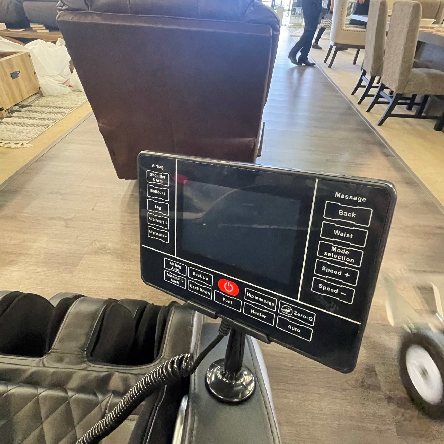 FPL-EC1270C-BLACK Massage Chair - Ornate Home