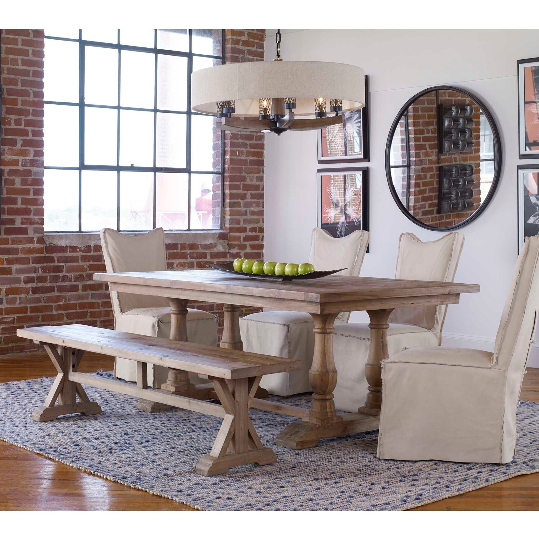 Stratford Woodtone Salvaged Wood Dining Table