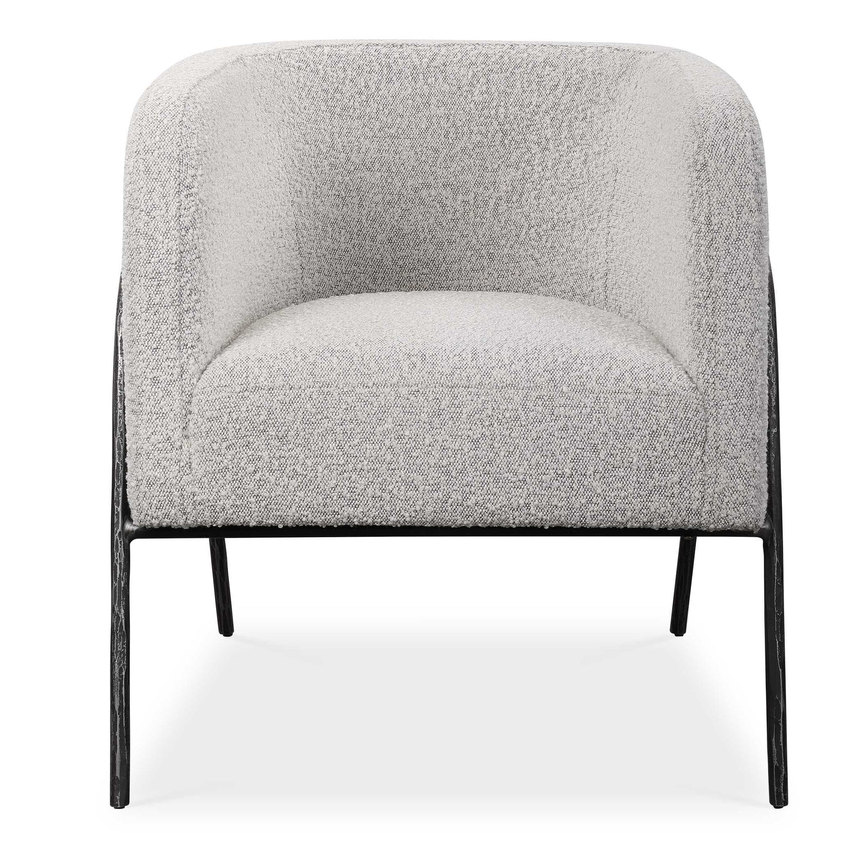 Jacobsen Gray/White Accent Chair