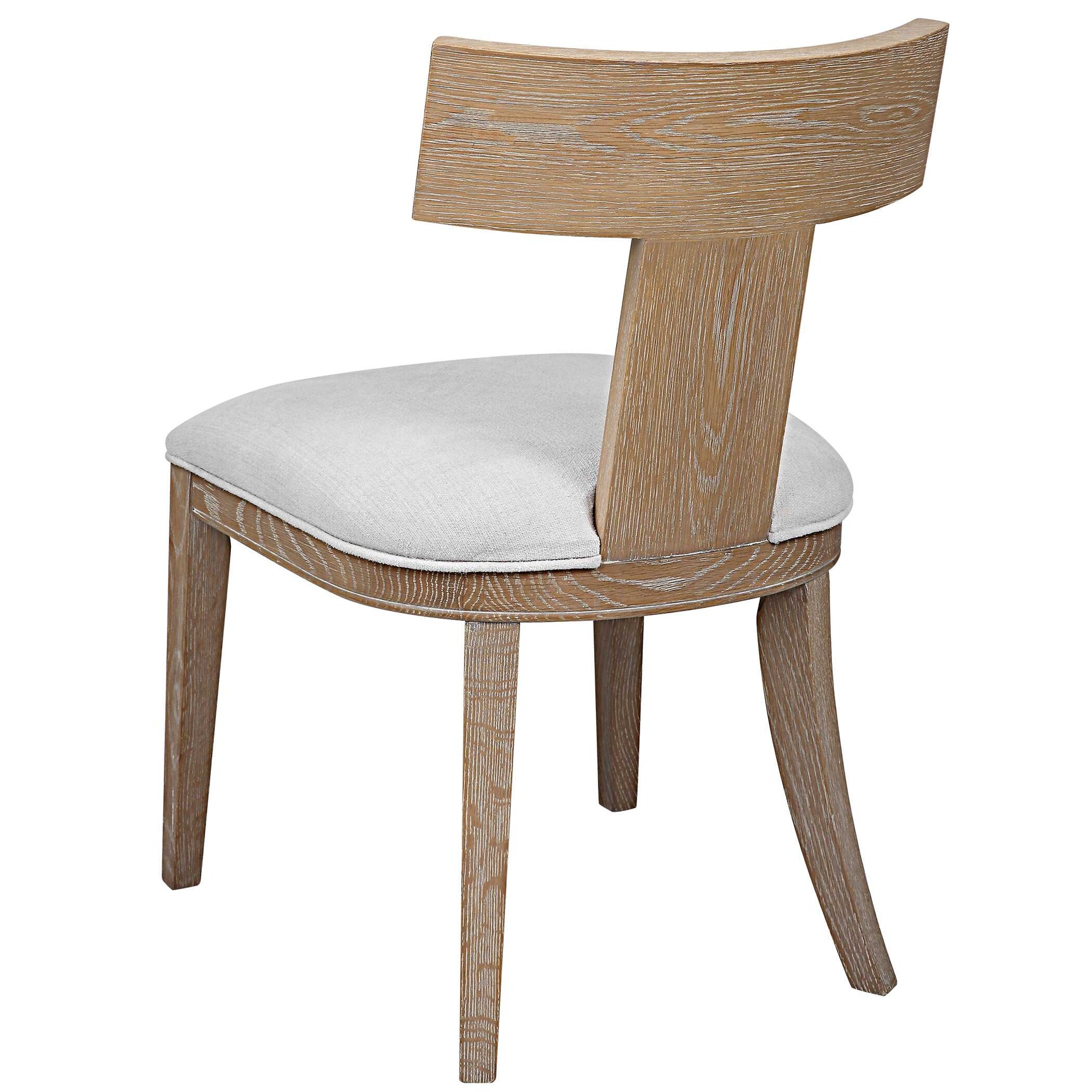 Idris Woodtone Natural Armless Chair