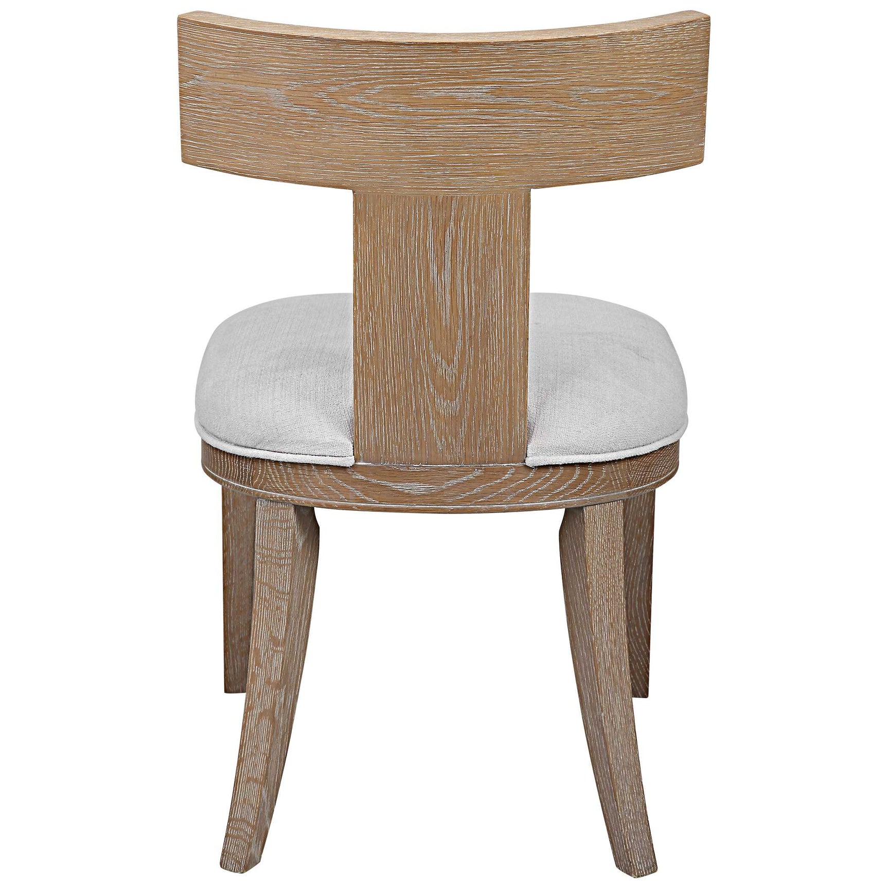 Idris Woodtone Natural Armless Chair