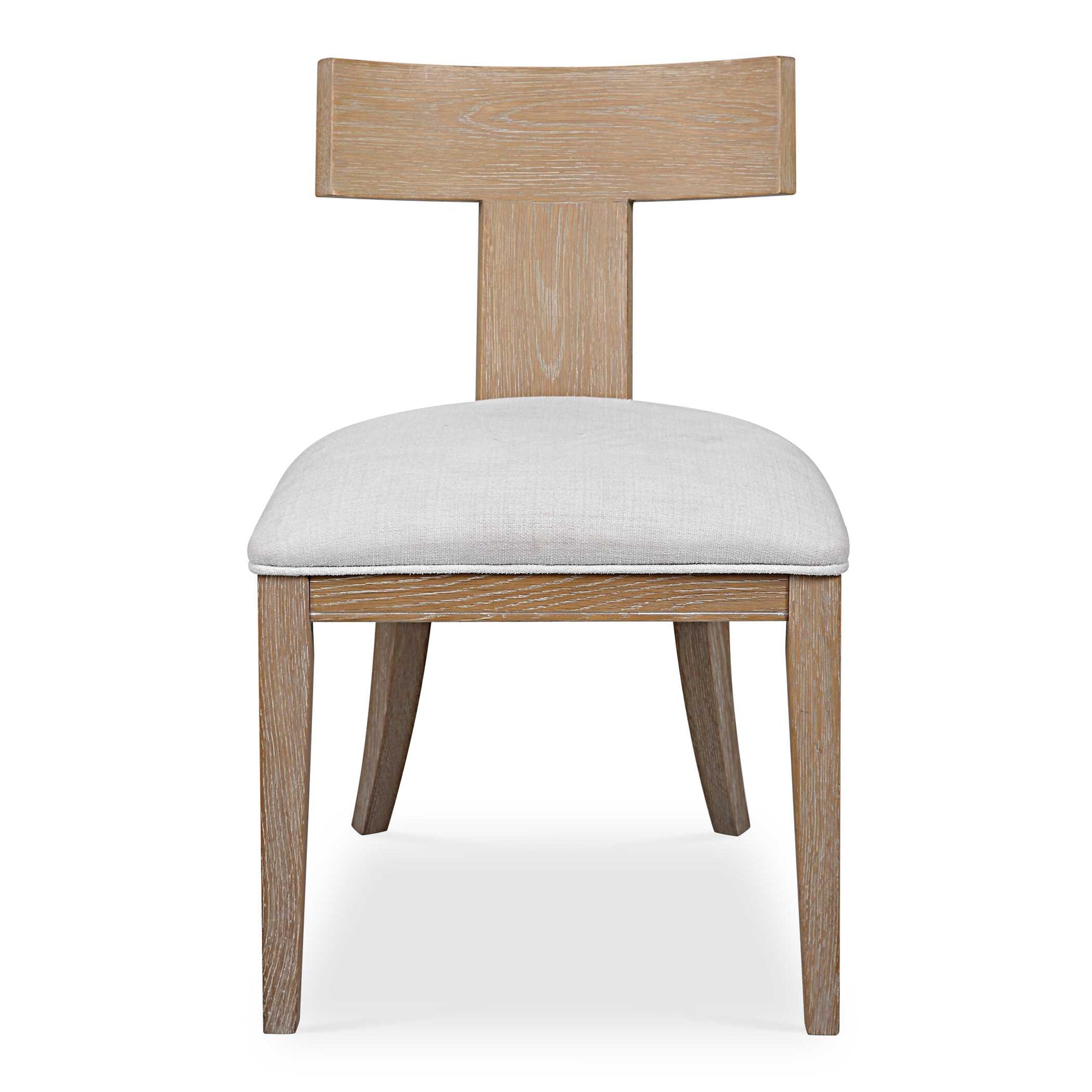 Idris Woodtone Natural Armless Chair