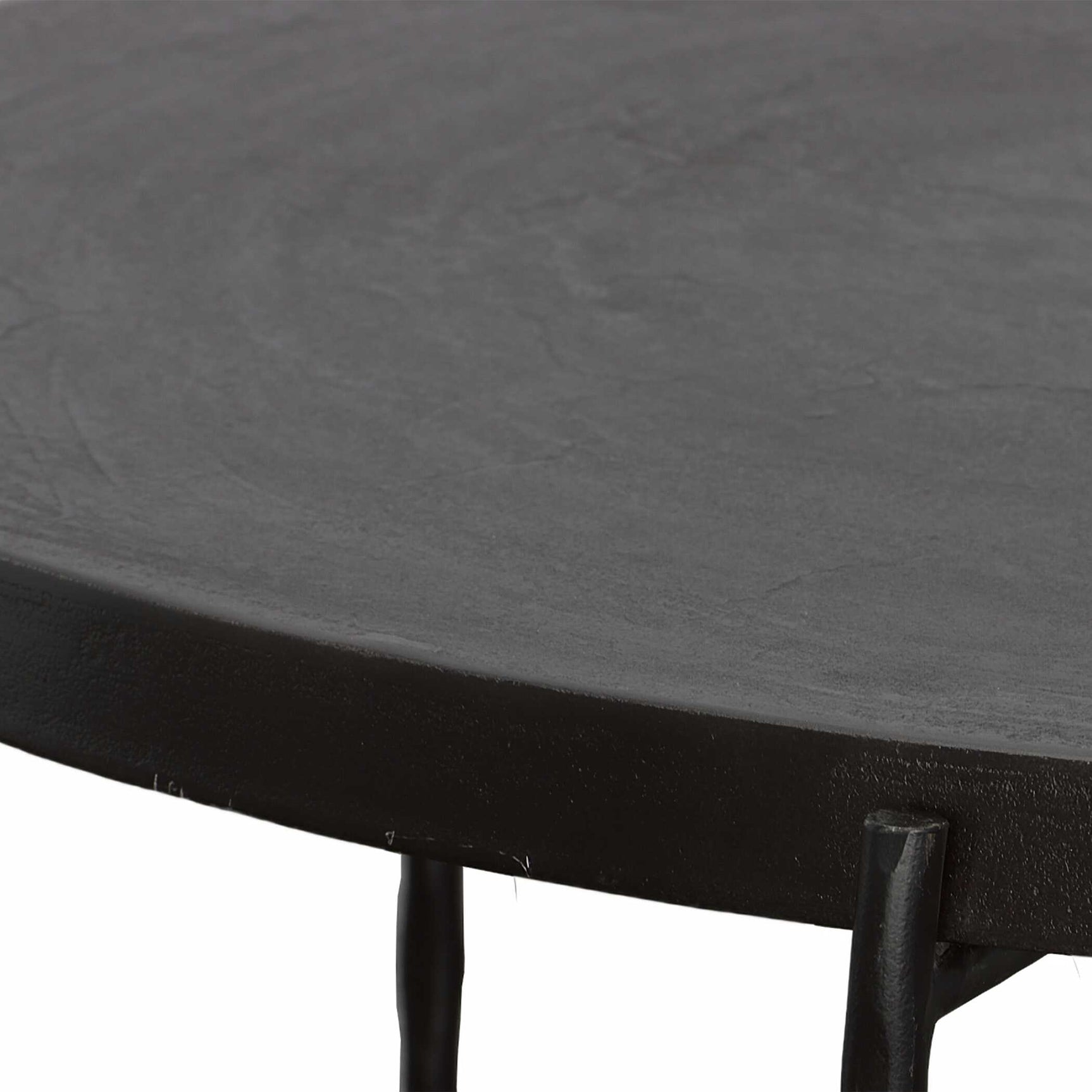 Trellick Black Modern Coffee Table