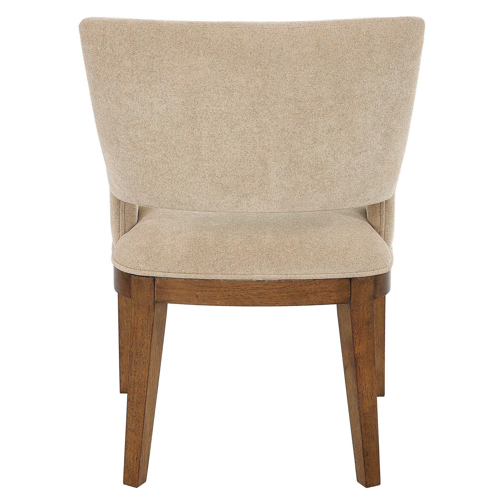 Aspect Brown Mid-Century Dining Chair