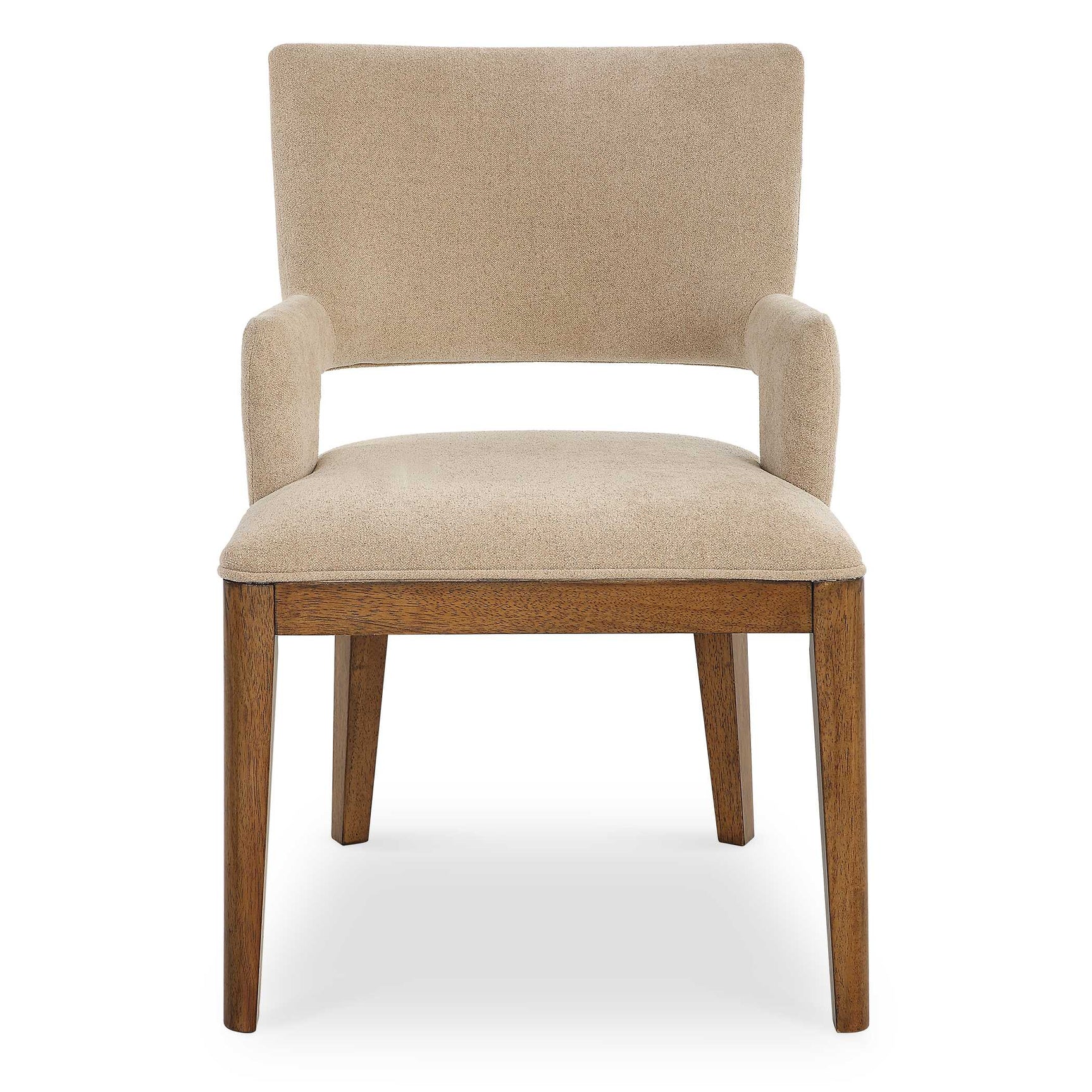 Aspect Brown Mid-Century Dining Chair