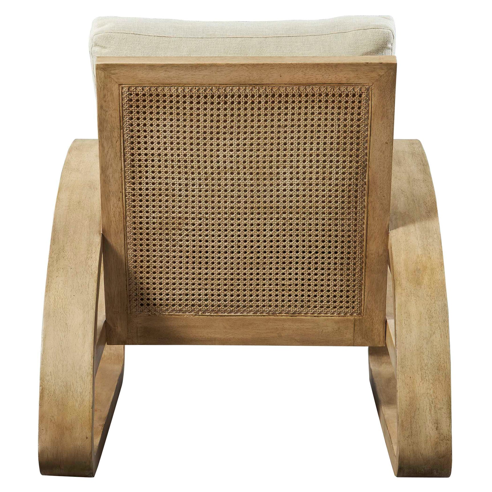 Barbora Woodtone Wooden Accent Chair