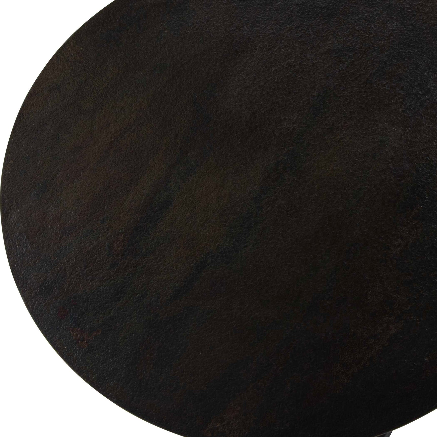 Aperture Black/Brass Accent Table