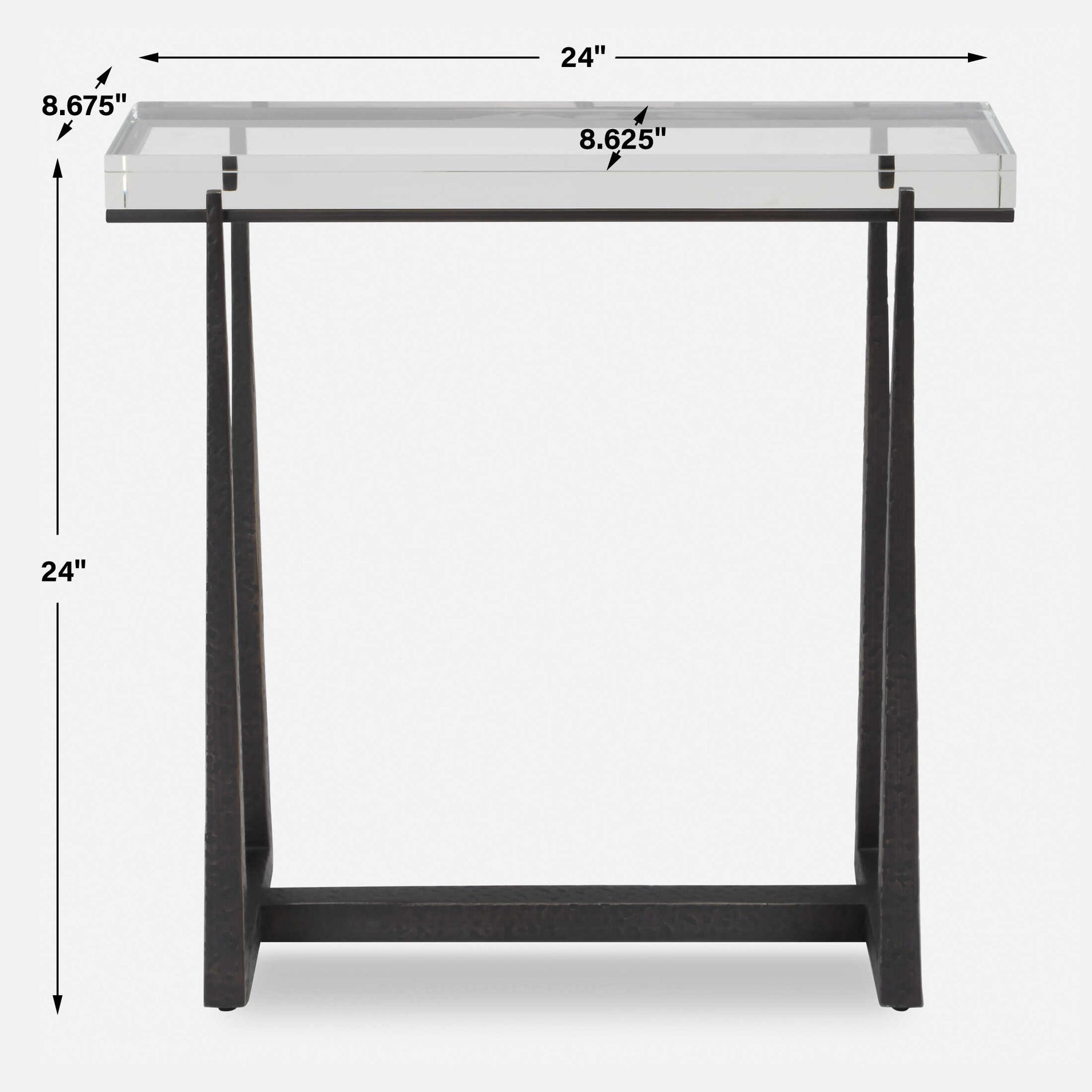 Midas Bronze Accent Table