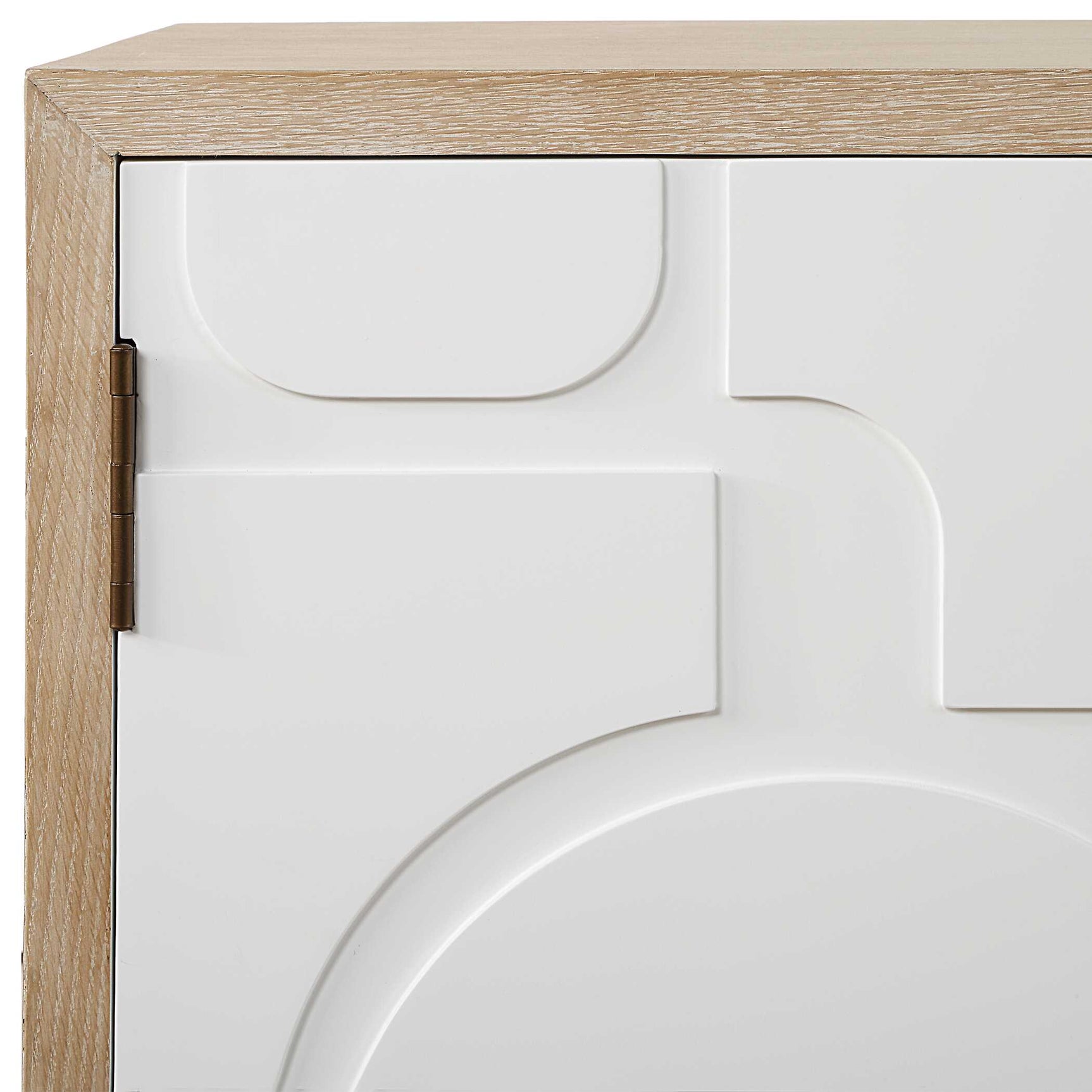 Weimar White 2 Door Cabinet
