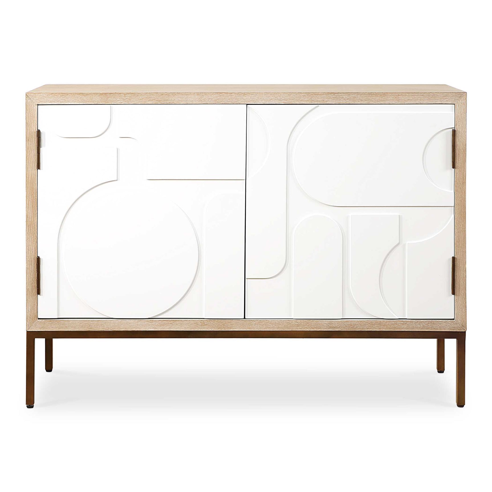 Weimar White 2 Door Cabinet