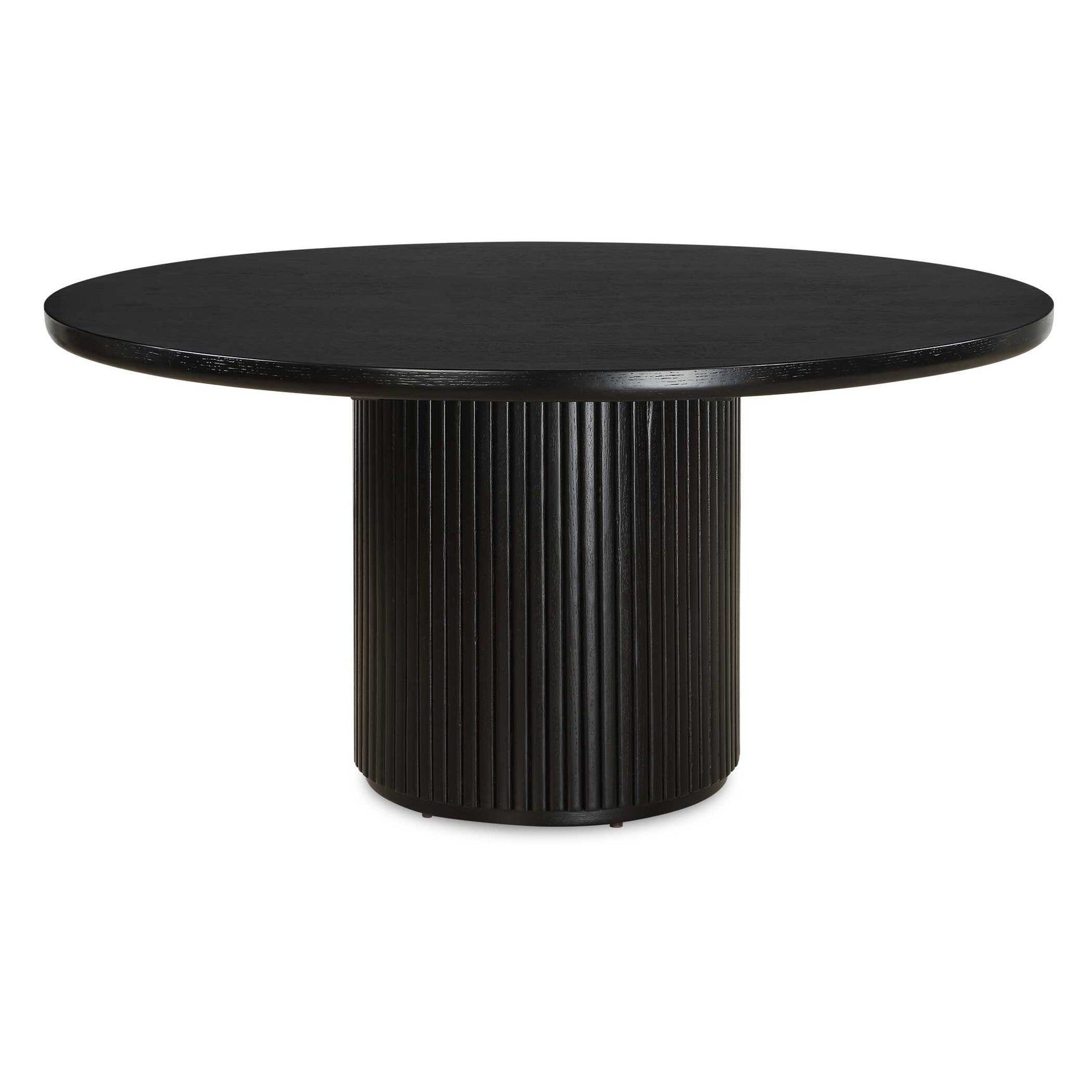 Hersch Black Round Dining Table