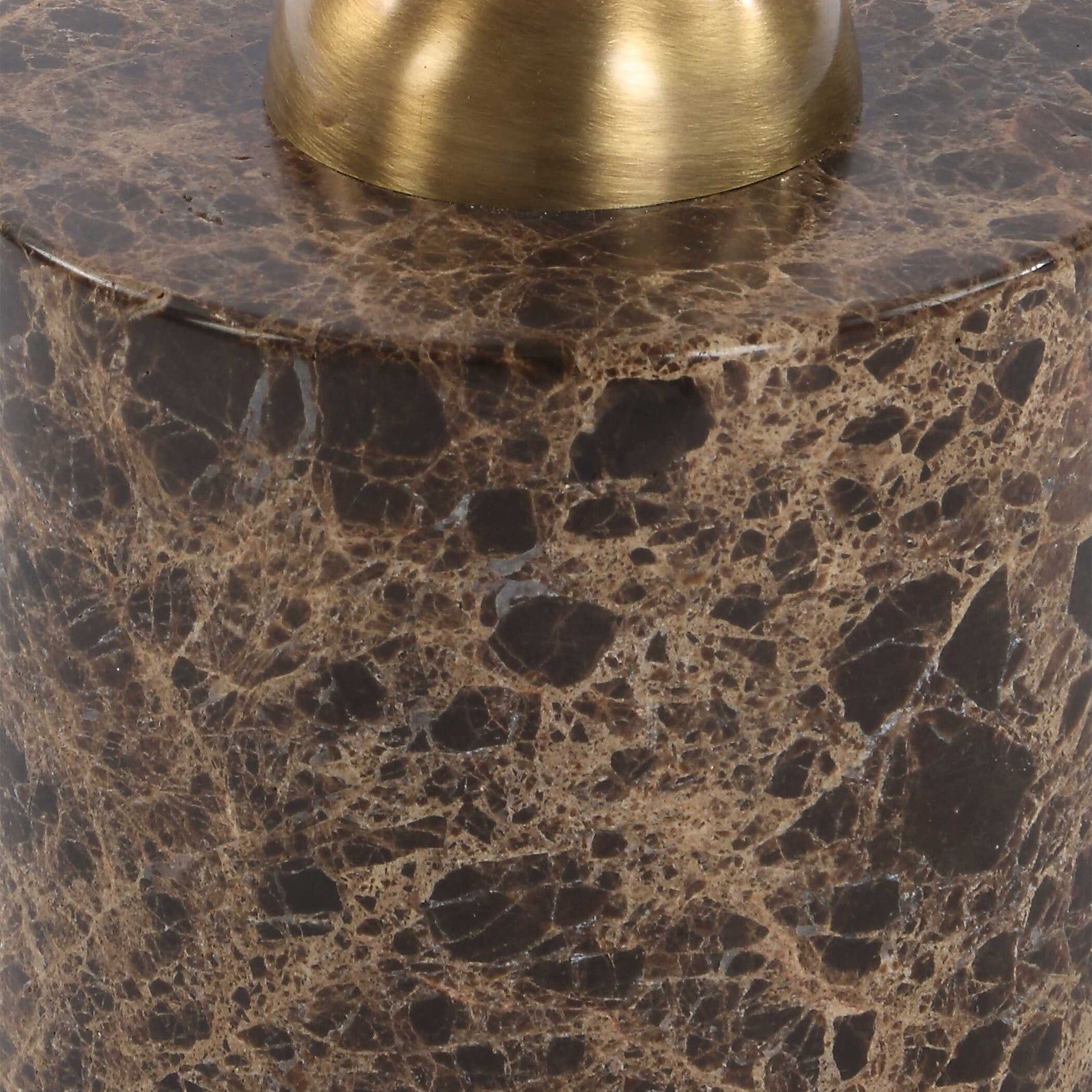 Verlin Brass Drink Table