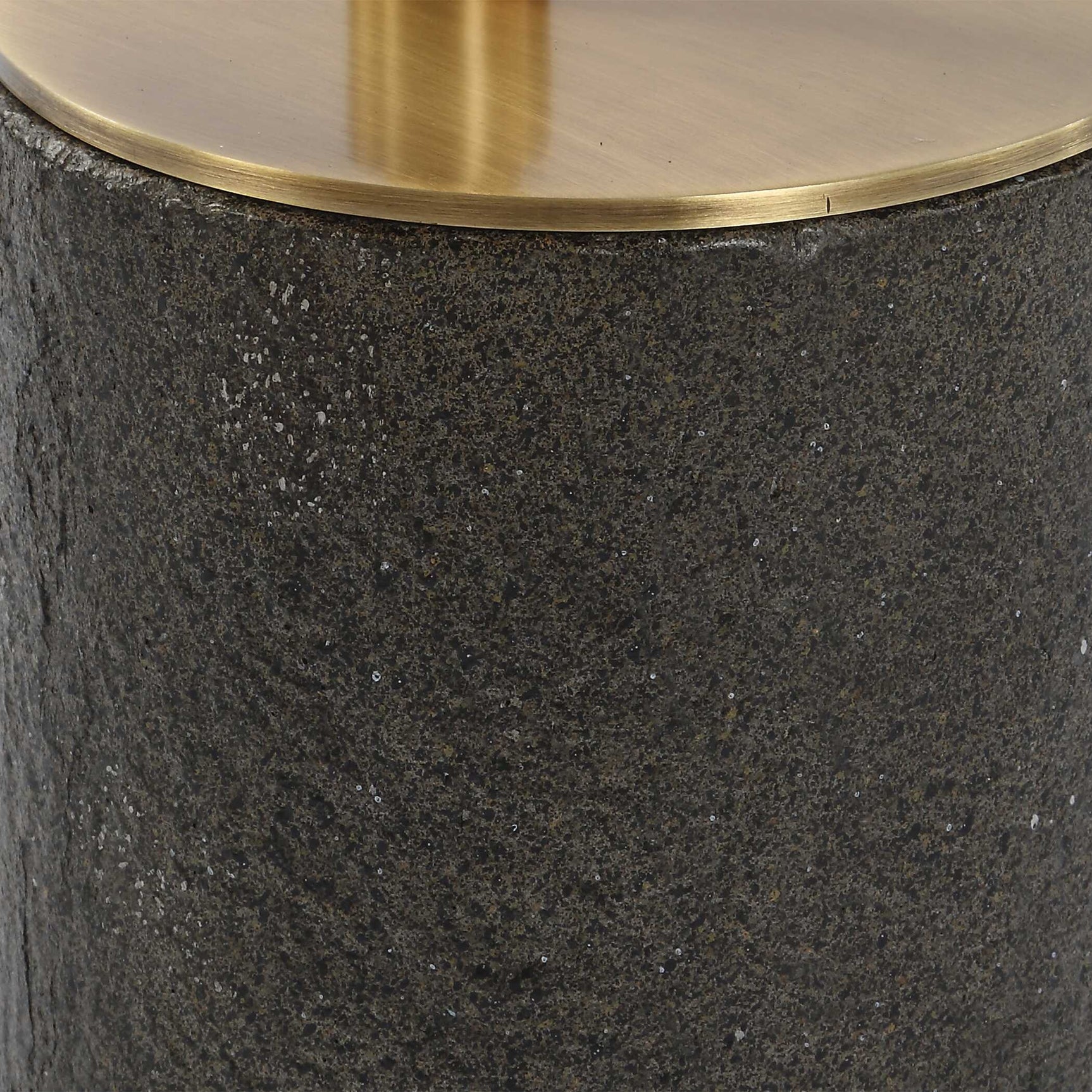 Kaufman Brass Crystal Accent Table