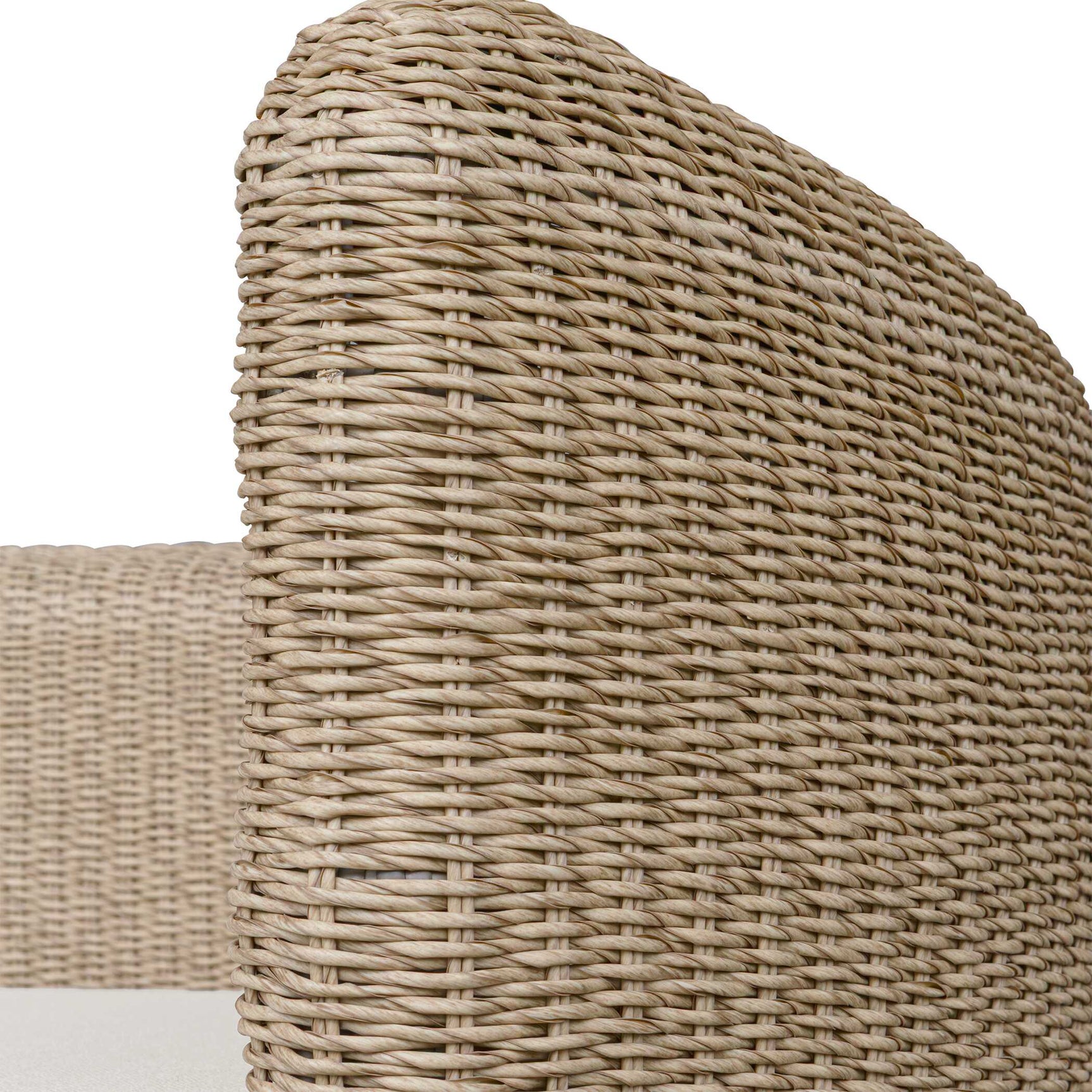 Sunset Gray/White Outdoor Round Swivel Day Bed