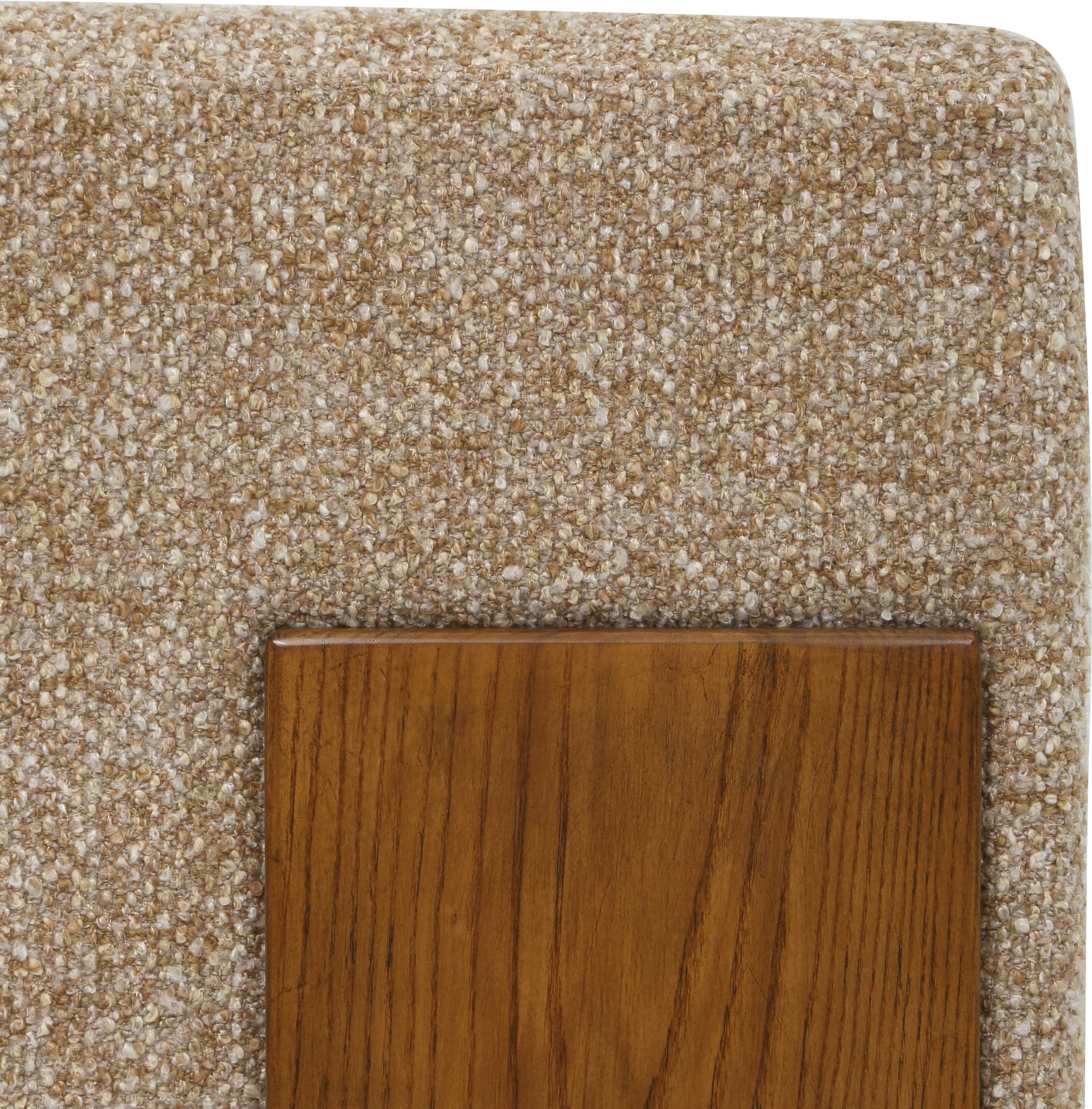 Halligan Brown Upholstered Accent Chair