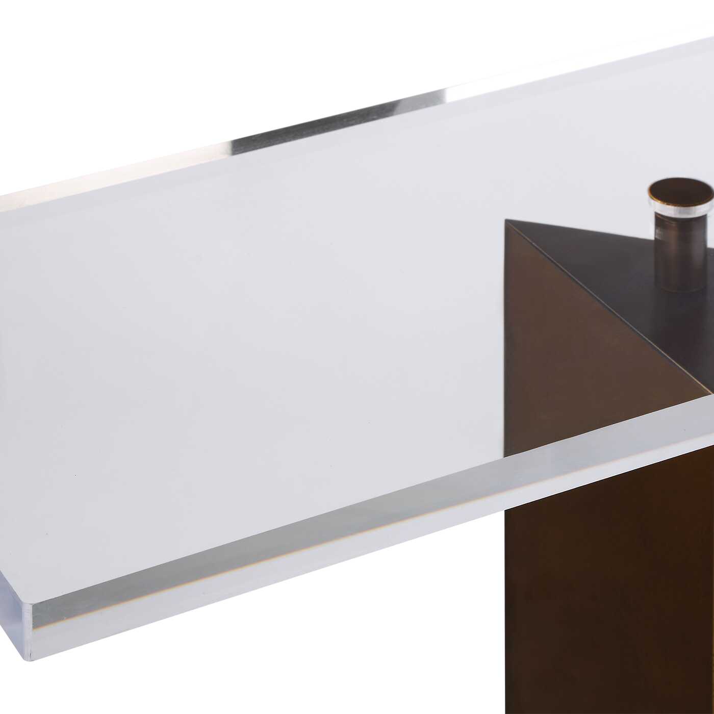 McElroy Bronze Modern Console Table