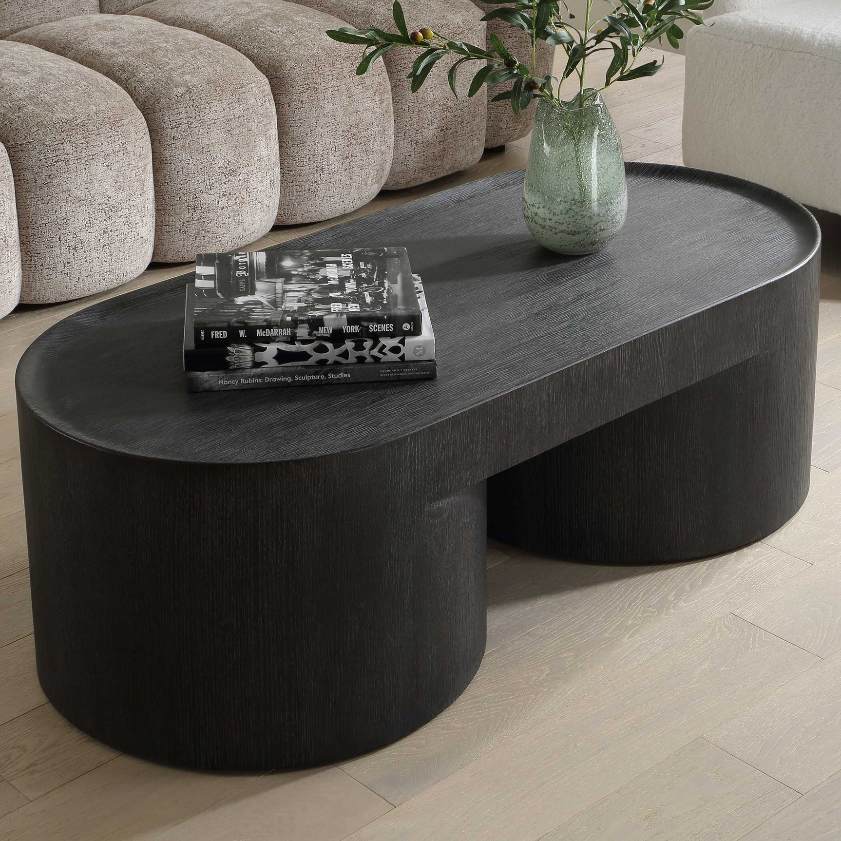 Isbell Black Stained Coffee Table